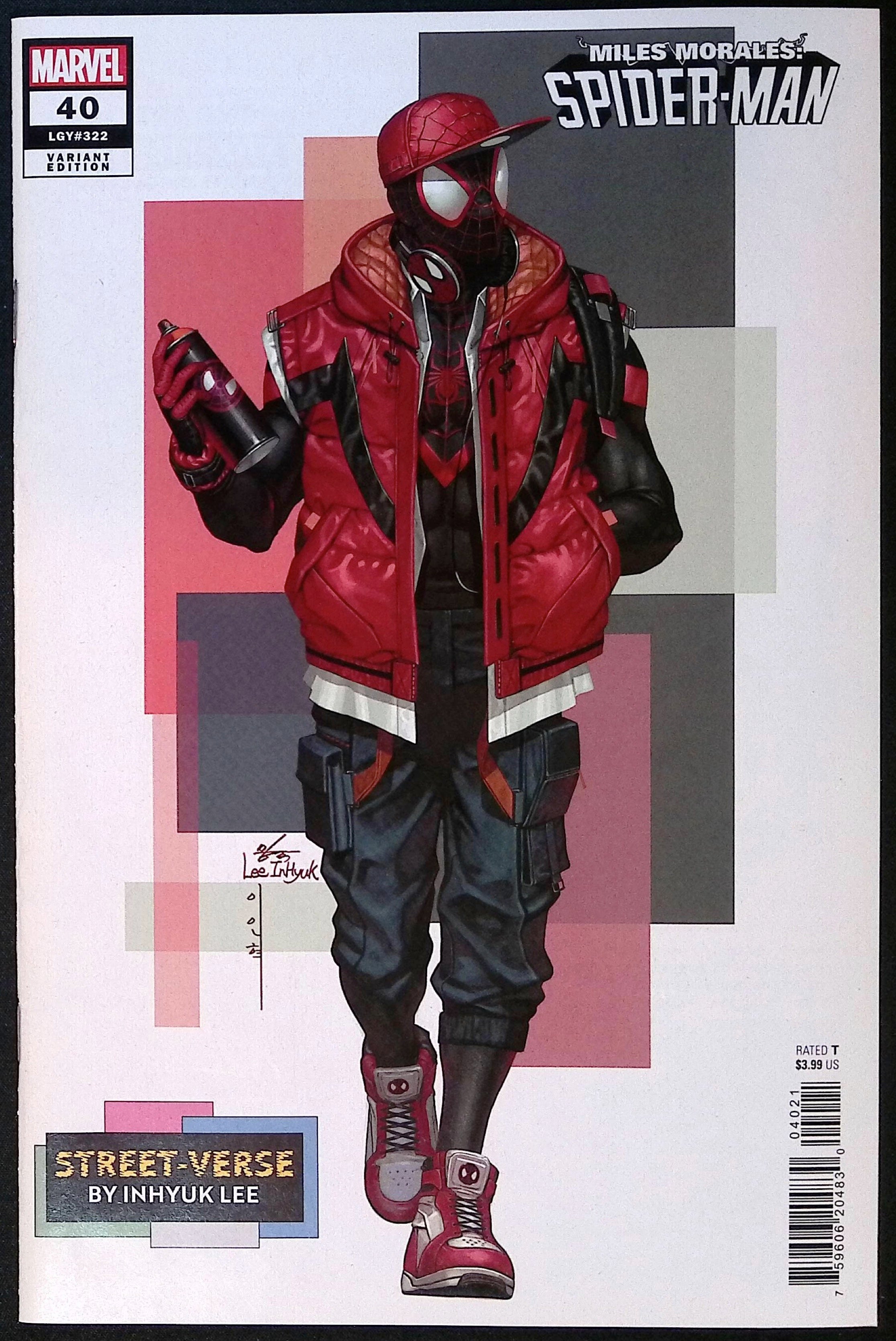 Miles Morales: Spider-Man #40 Inhyuk Lee Street-Verse Variant 2025 BN