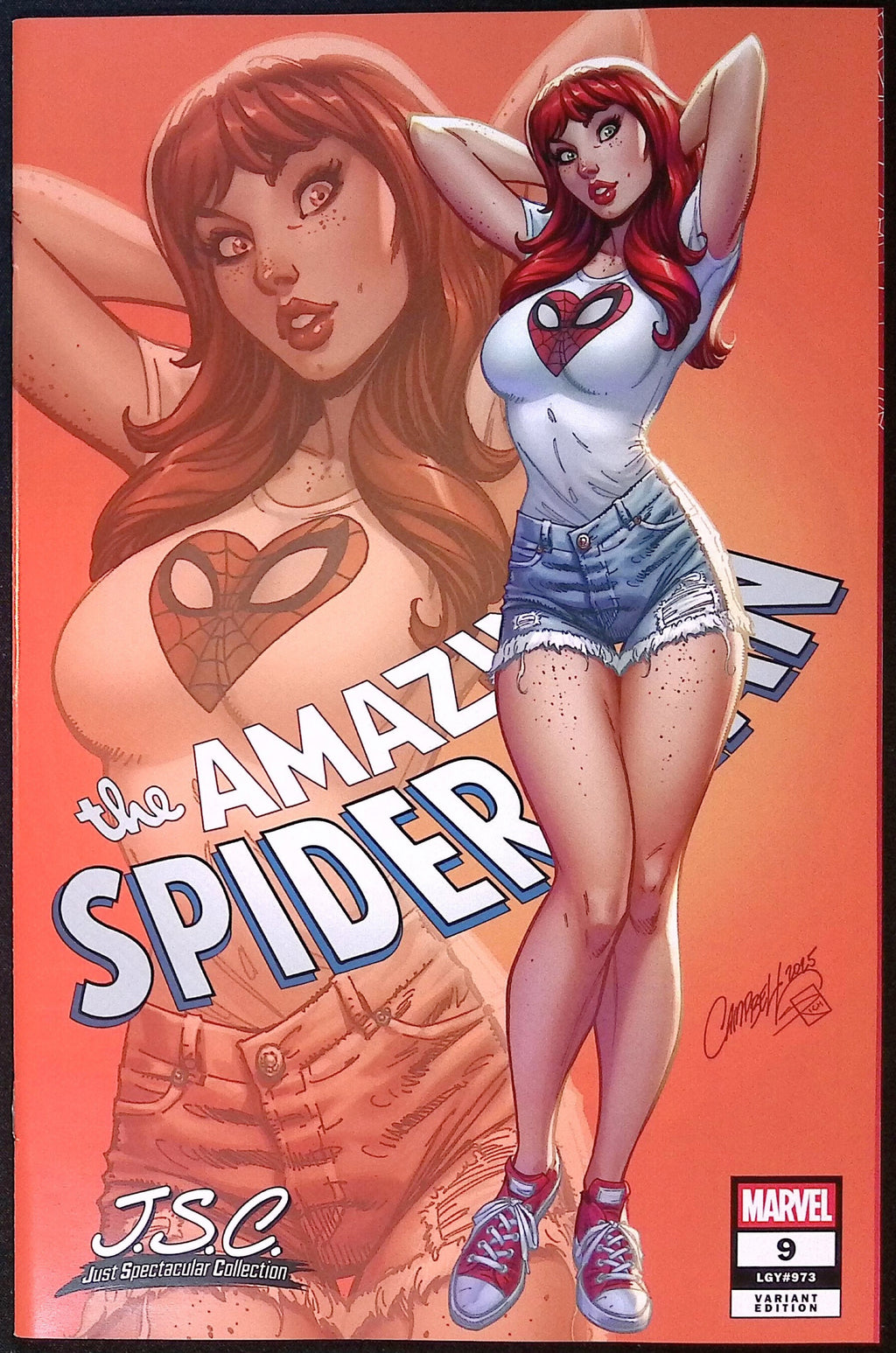 The Amazing Spider-Man #9 J. Scott Campbell "Just Spectacular Collection" Variant 2025 BN