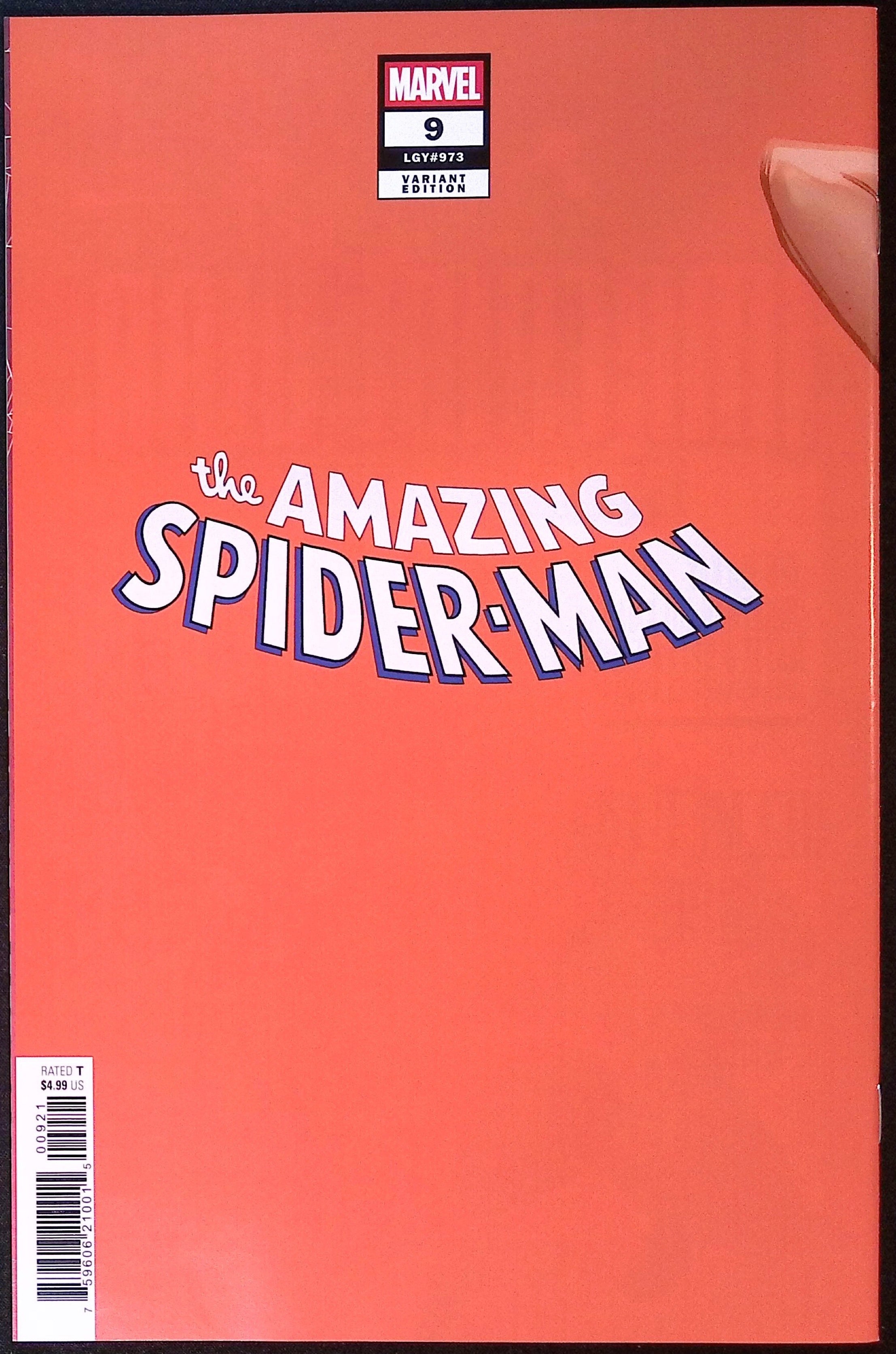 The Amazing Spider-Man #9 J. Scott Campbell "Just Spectacular Collection" Variant 2025 BN