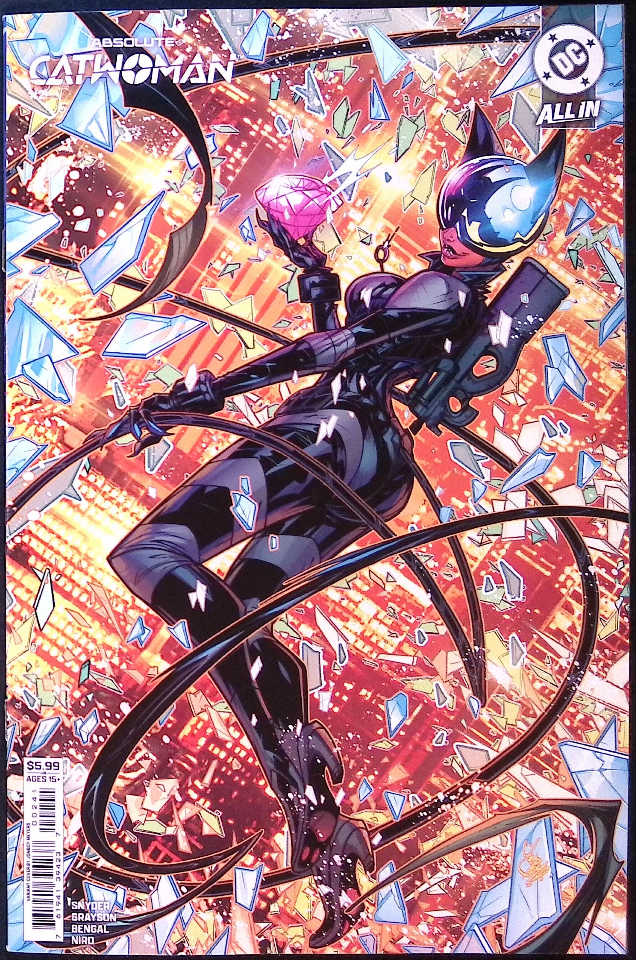Absolute Catwoman # 2 Cover D Jonboy Meyers Variant First Printing 2026 BN