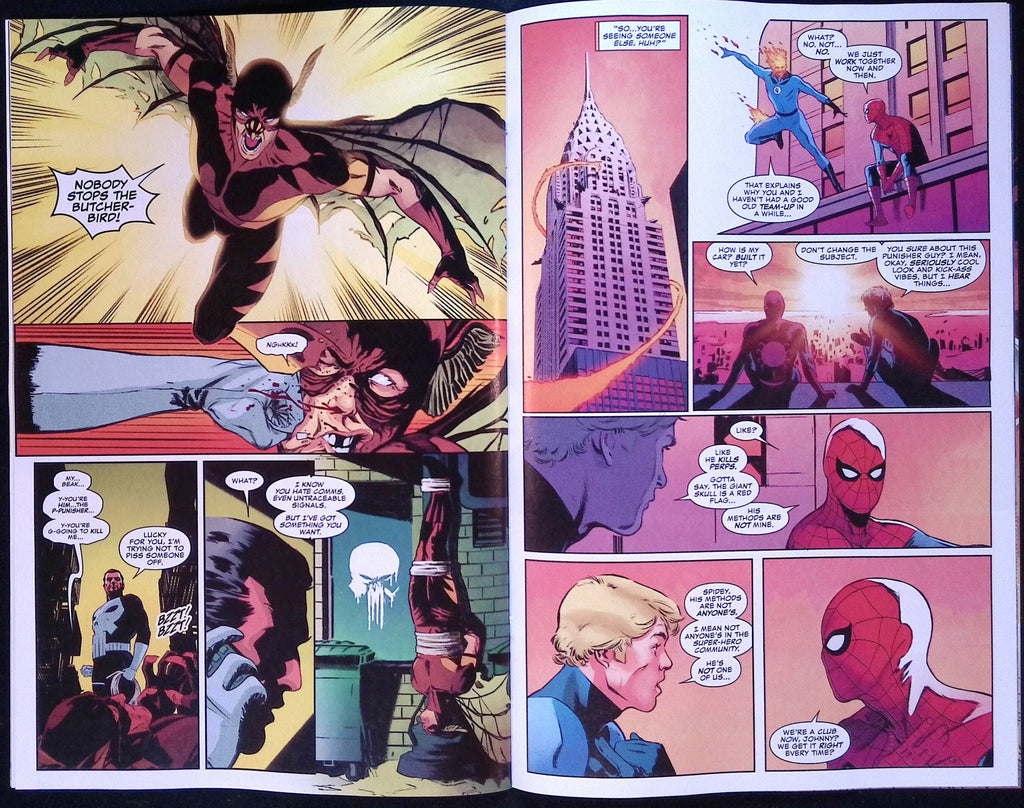 Punisher vs. Spider-Man # 1 Main Cover First Printing 2026 NM-