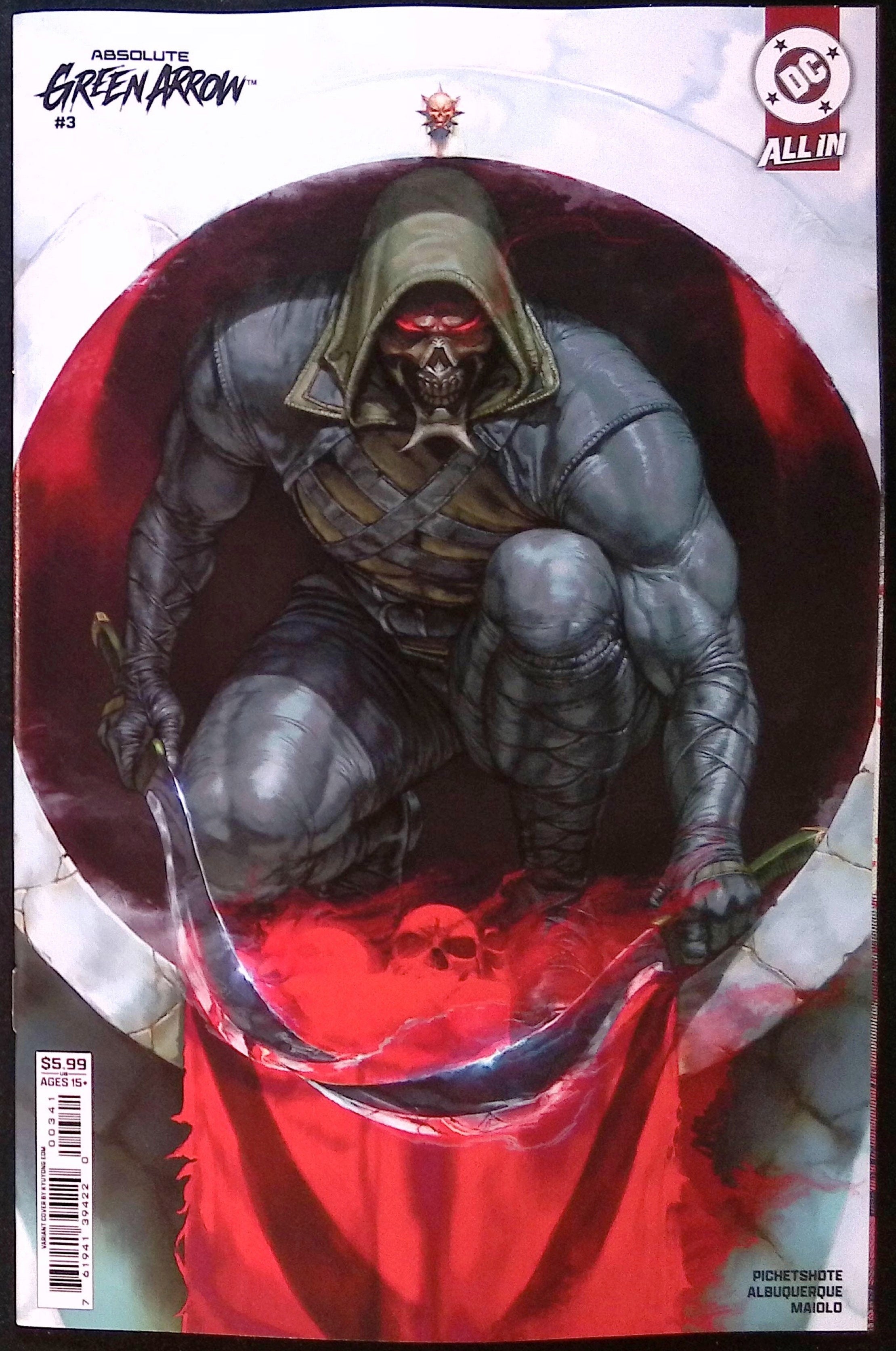 Absolute Green Arrow # 3 Cover D Dan Kyuyong Eom Variant First Printing 2026 BN