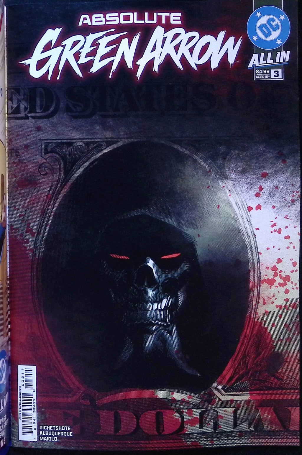 Absolute Green Arrow # 3 Cover D Dan Kyuyong Eom Variant First Printing 2026 BN