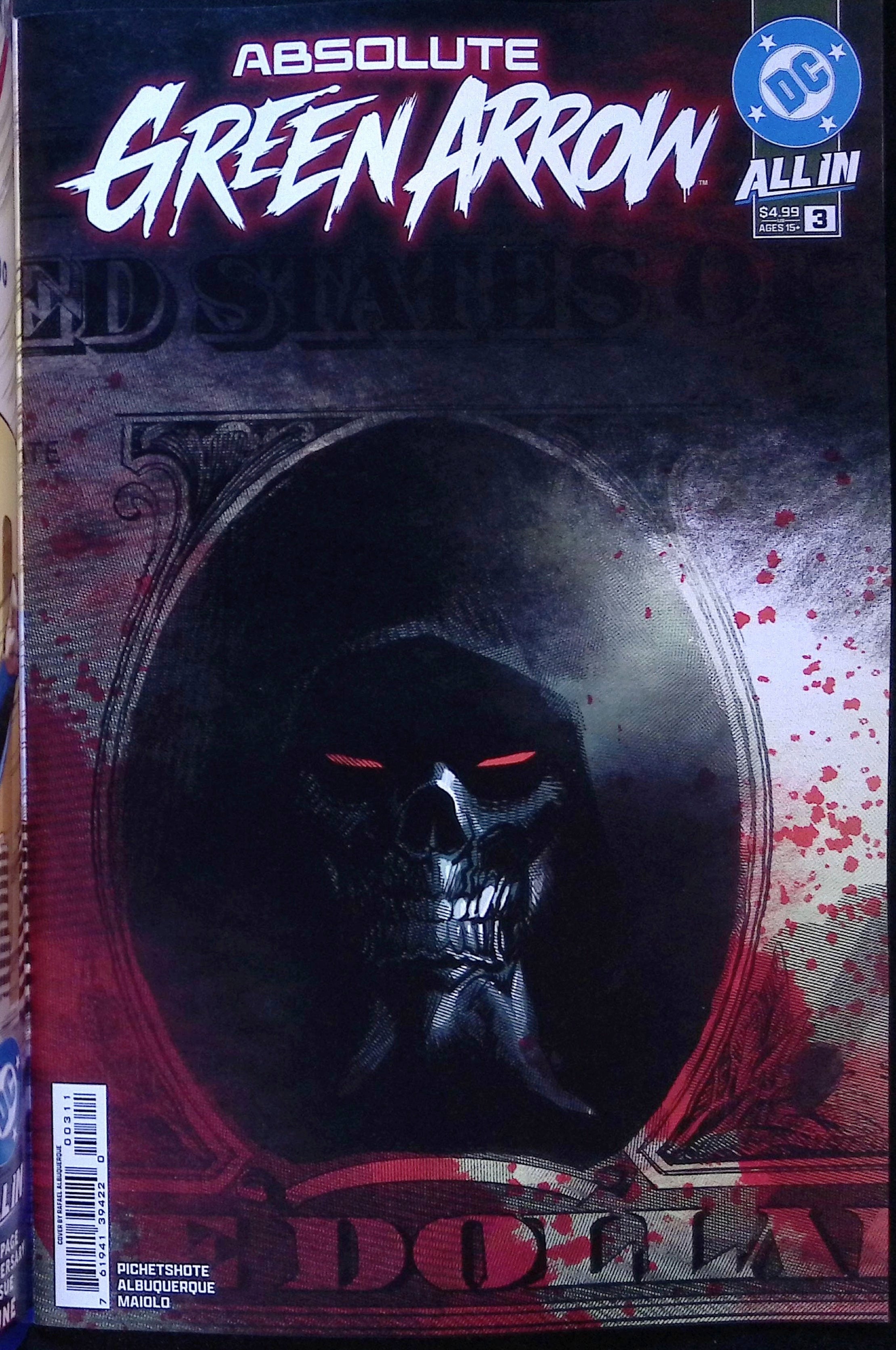 Absolute Green Arrow # 3 Cover D Dan Kyuyong Eom Variant First Printing 2026 BN