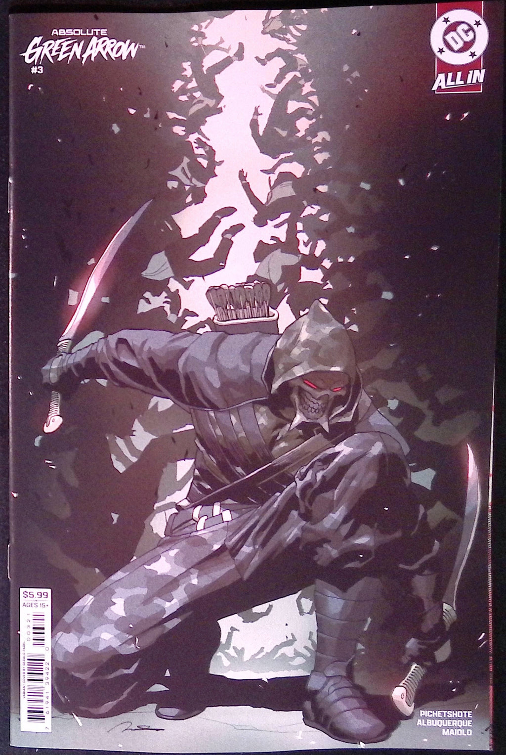 Absolute Green Arrow # 3 Cover B Gerald Parel Variant First Printing 2026 BN