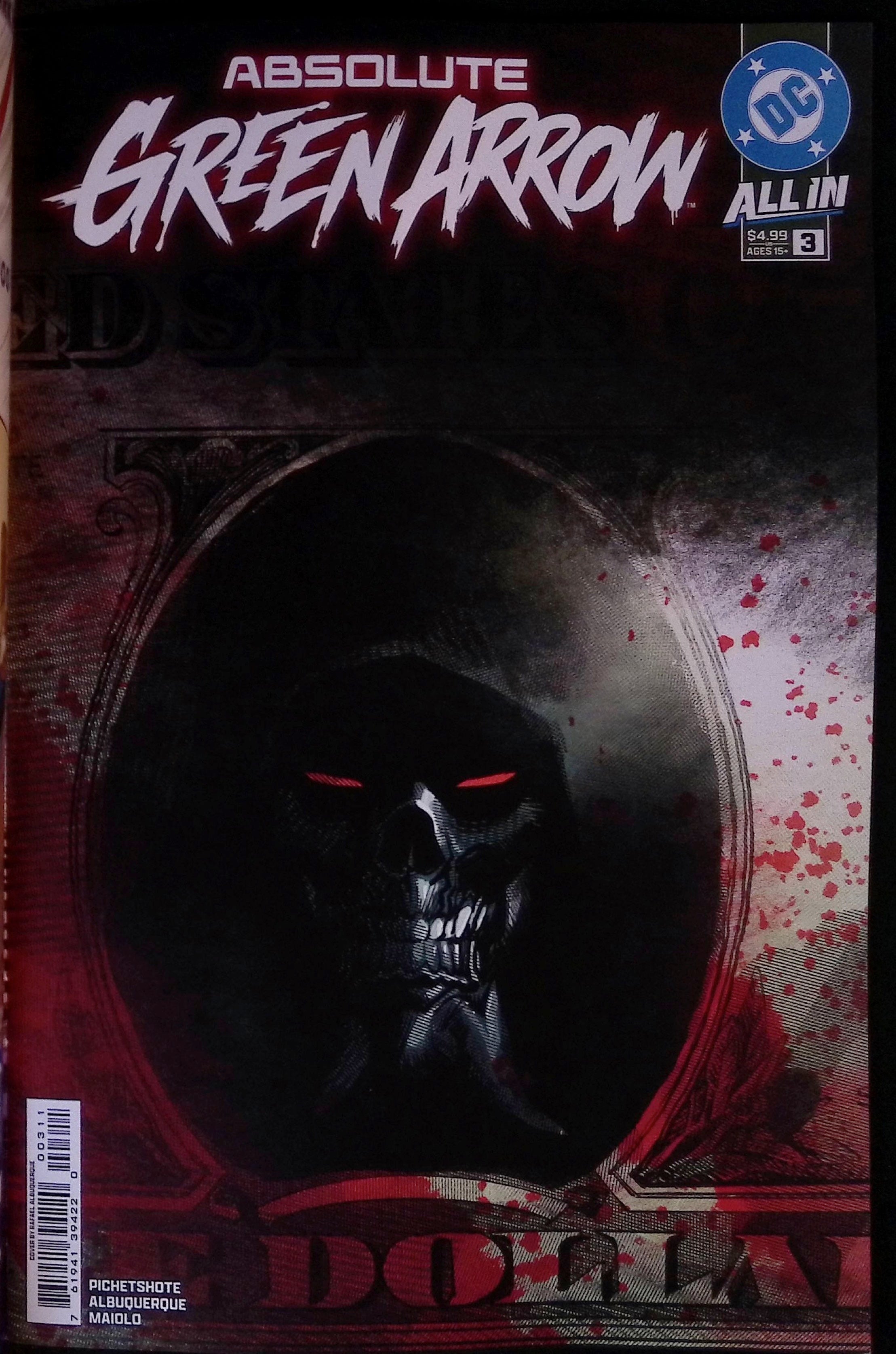 Absolute Green Arrow # 3 Cover B Gerald Parel Variant First Printing 2026 BN