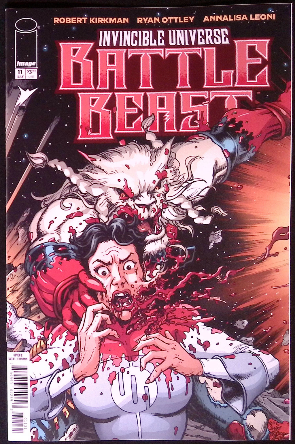 Invincible Universe: Battle Beast # 11 Cover C 1:10 Incentive Varaint First Printing 2026 BN
