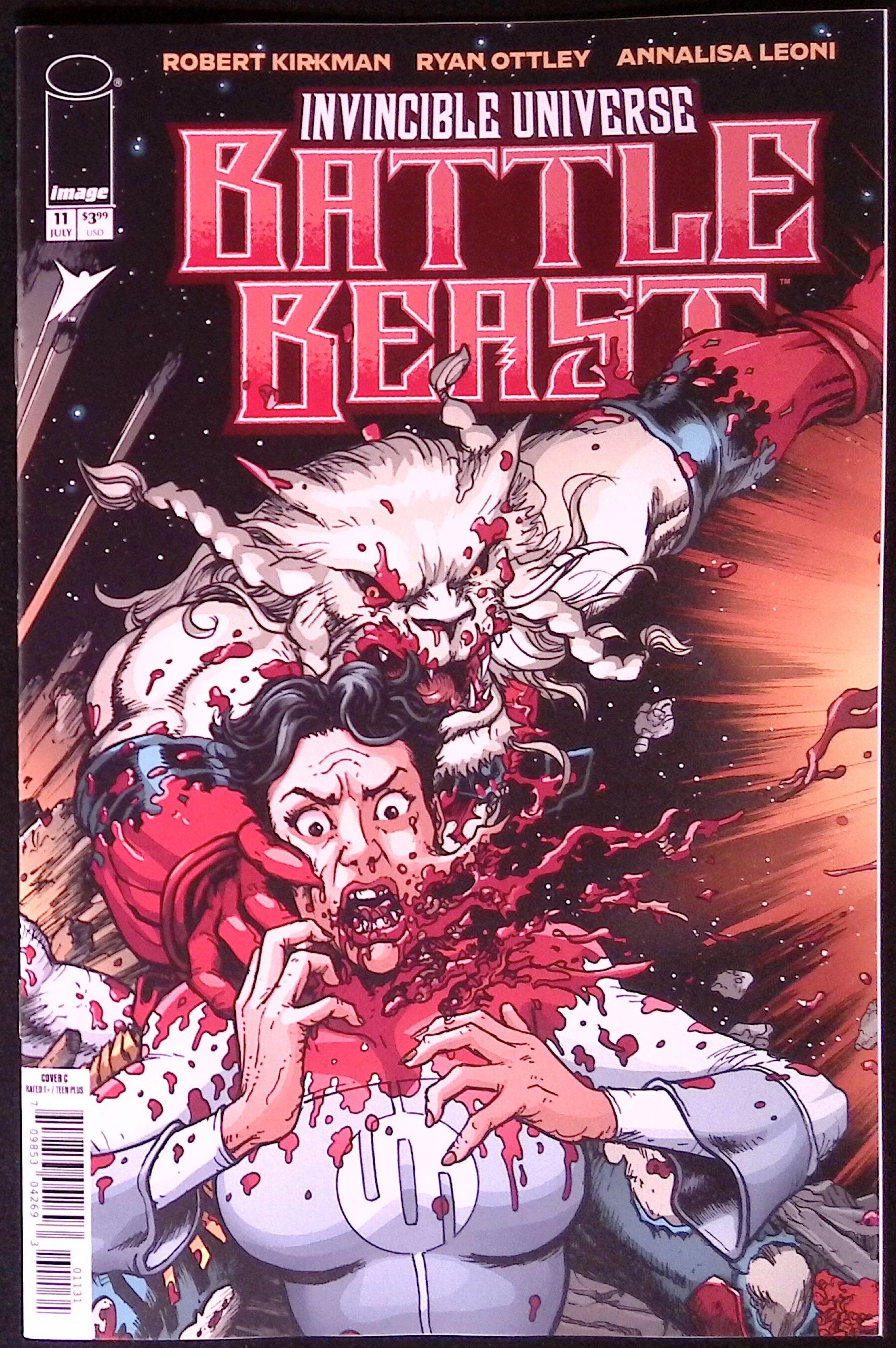 Invincible Universe: Battle Beast # 11 Cover C 1:10 Incentive Varaint First Printing 2026 BN