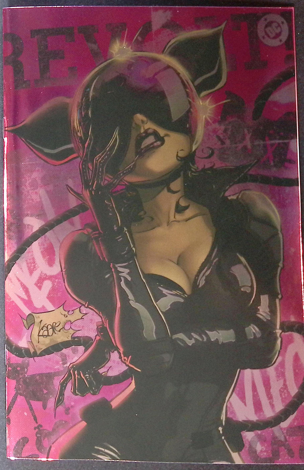 Absolute Catwoman # 1 Cover C Kaare Andrews Foil Variant Second Printing 2026 BN