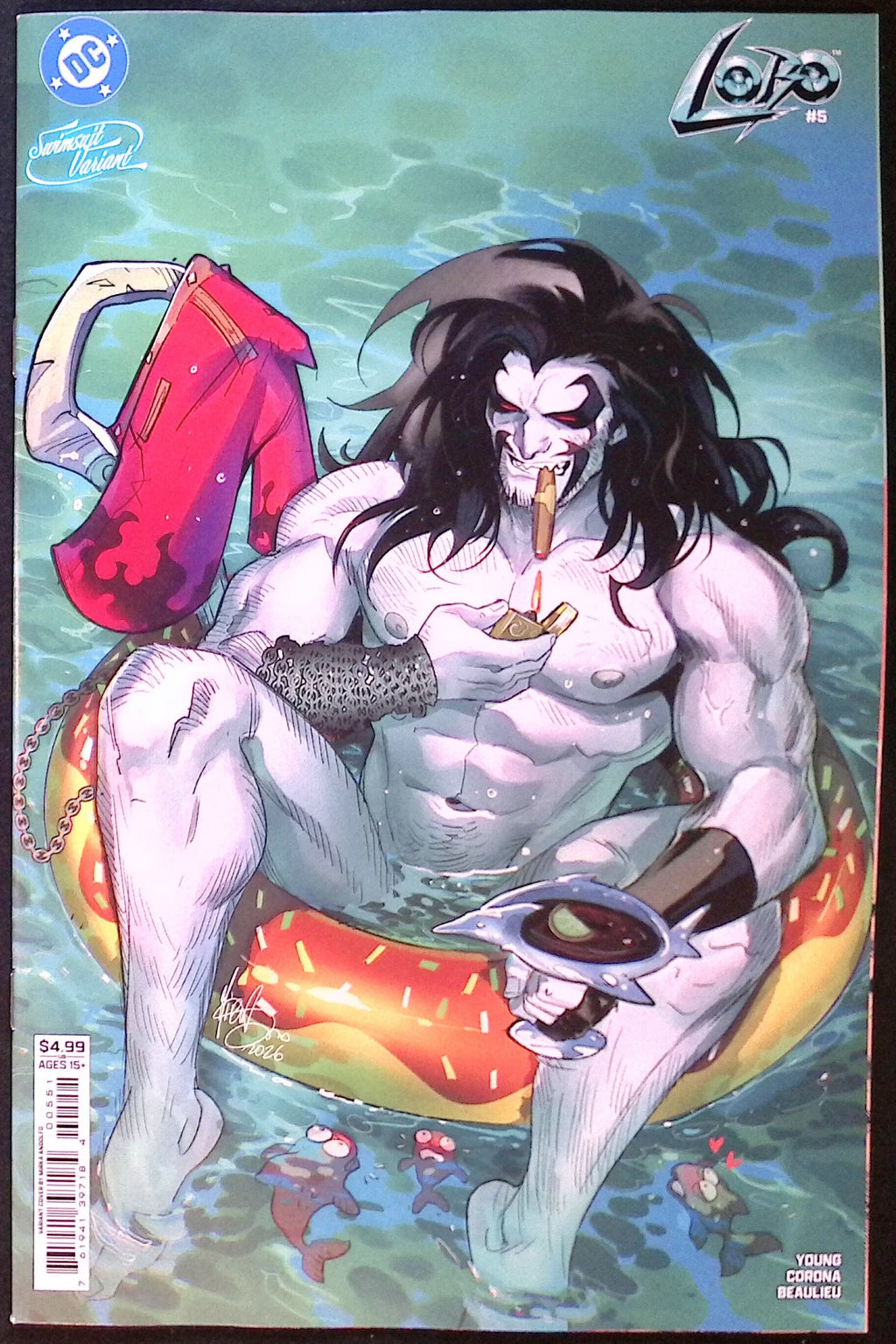 Lobo # 5 Cover E Mirka Andolfo Swimsuit Variant 2026 BN