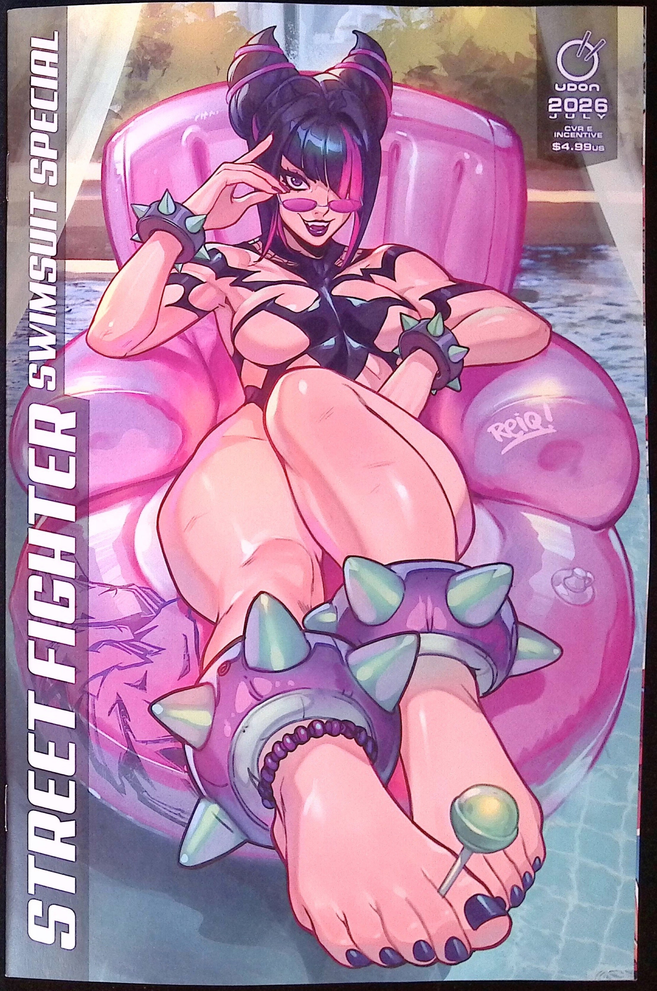 2026 Street Fighter Swimsuit Special # 1 Cover E 1:5 Incentive Variant First Printing 2026 BN