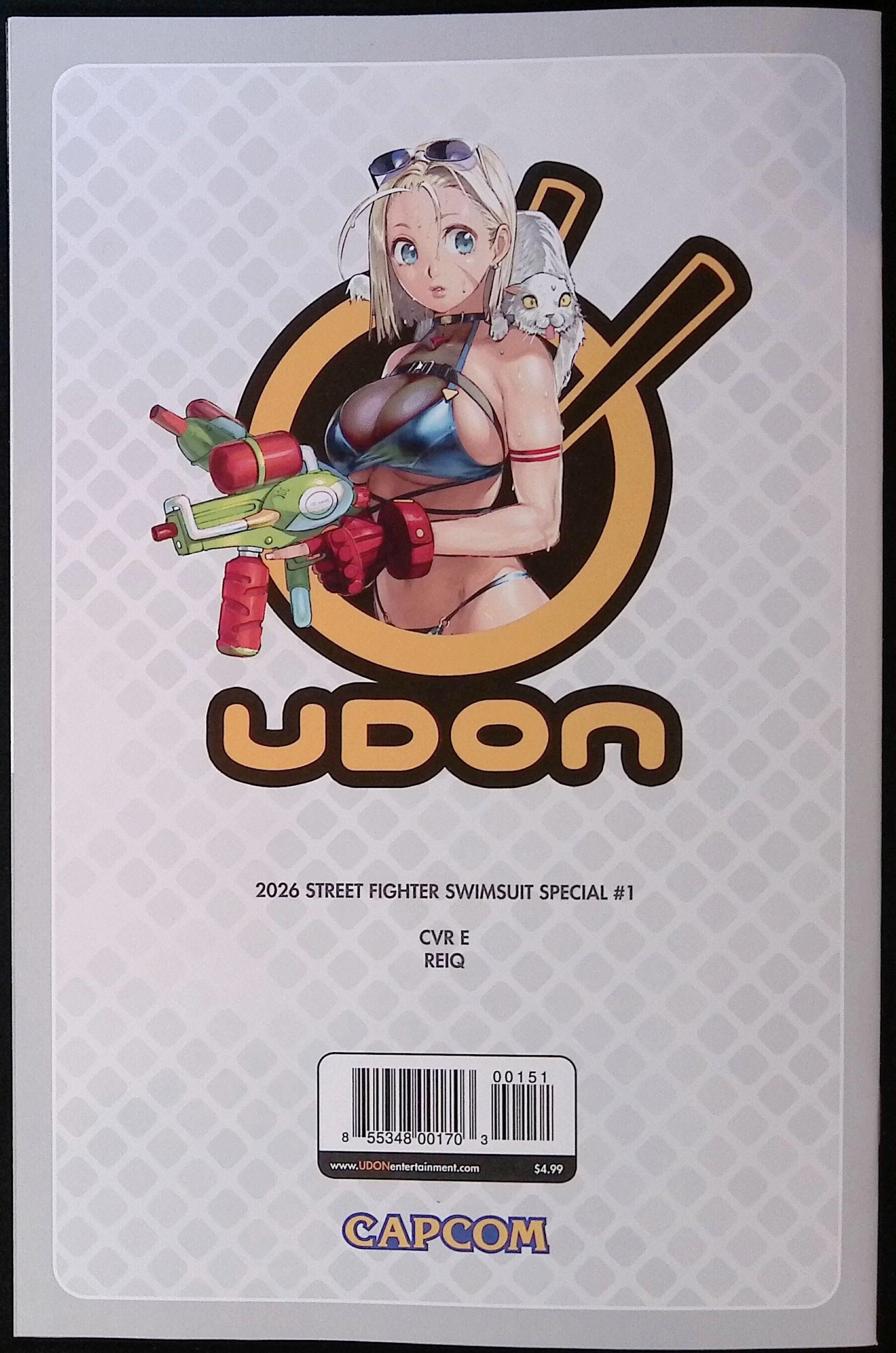 2026 Street Fighter Swimsuit Special # 1 Cover E 1:5 Incentive Variant First Printing 2026 BN