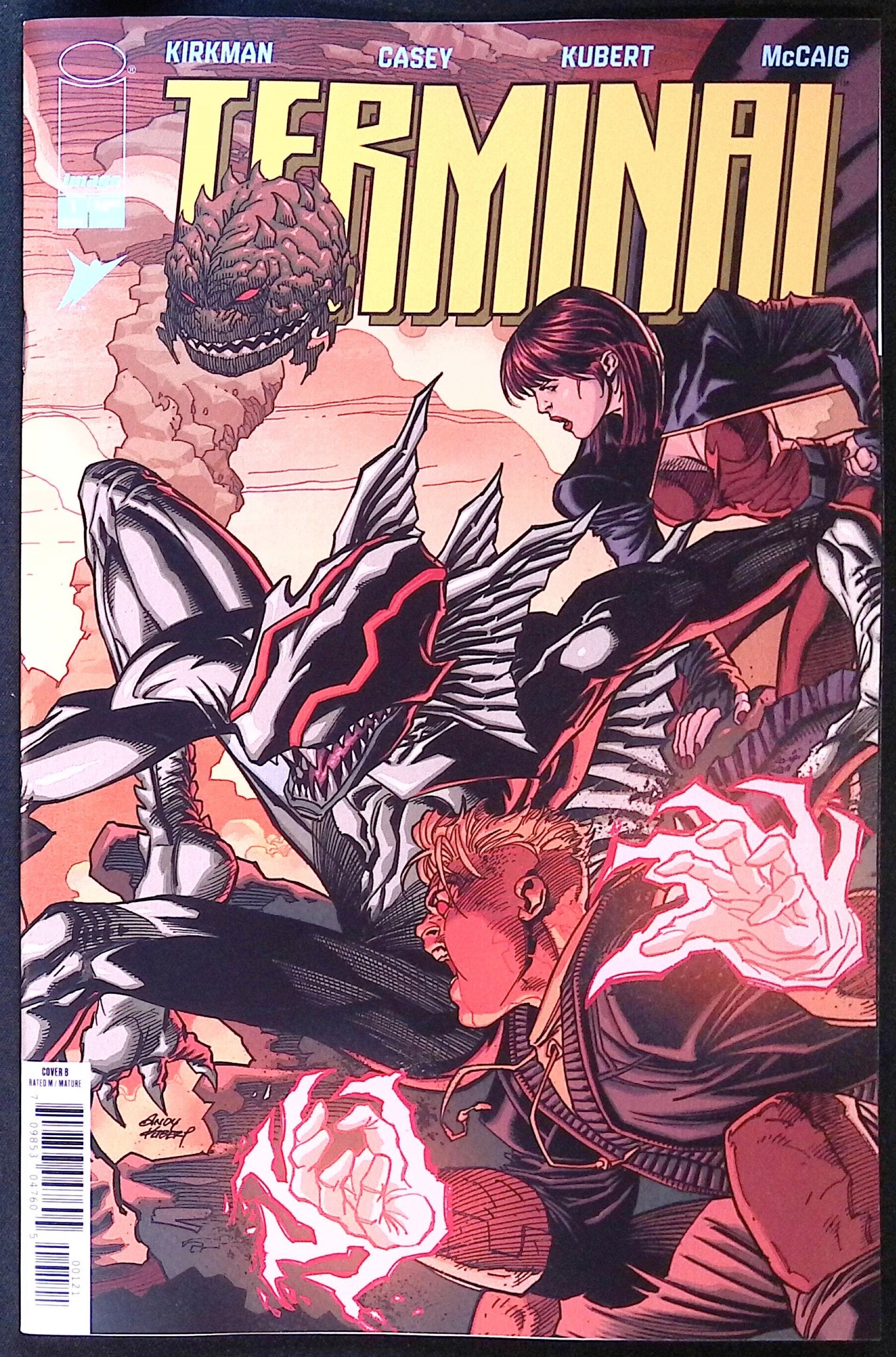 Terminal # 1 Cover B Kubert & McCaig Wraparound Variant First Printing 2026 BN