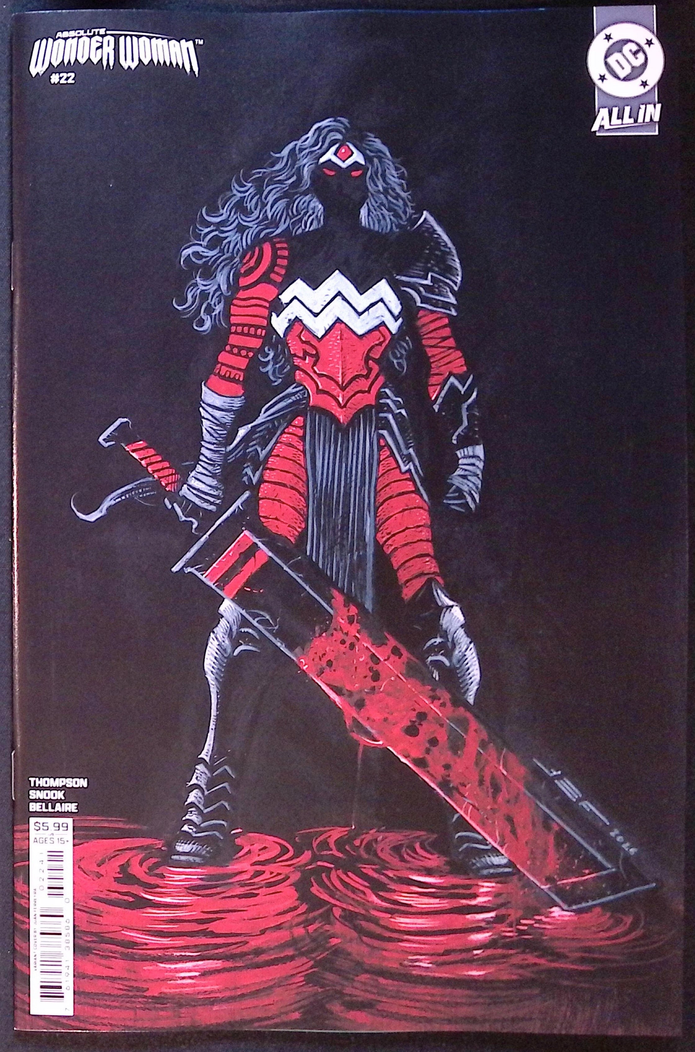 Absolute Wonder Woman #22 Cover D Juan Ferreyra Variant 2026 BN