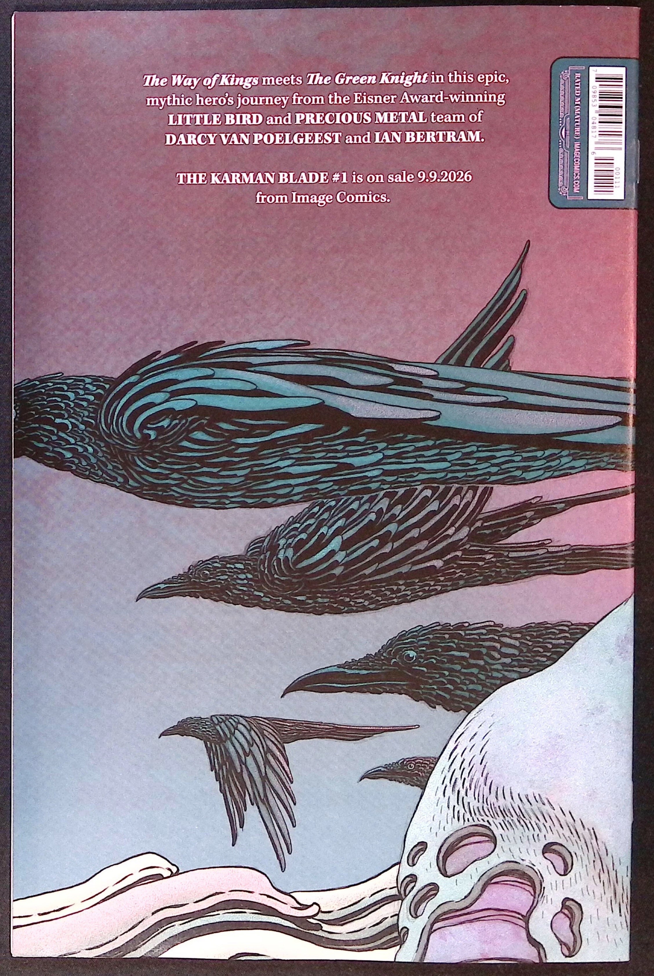 The Karman Blade #1 Ashcan Promo 2026 BN