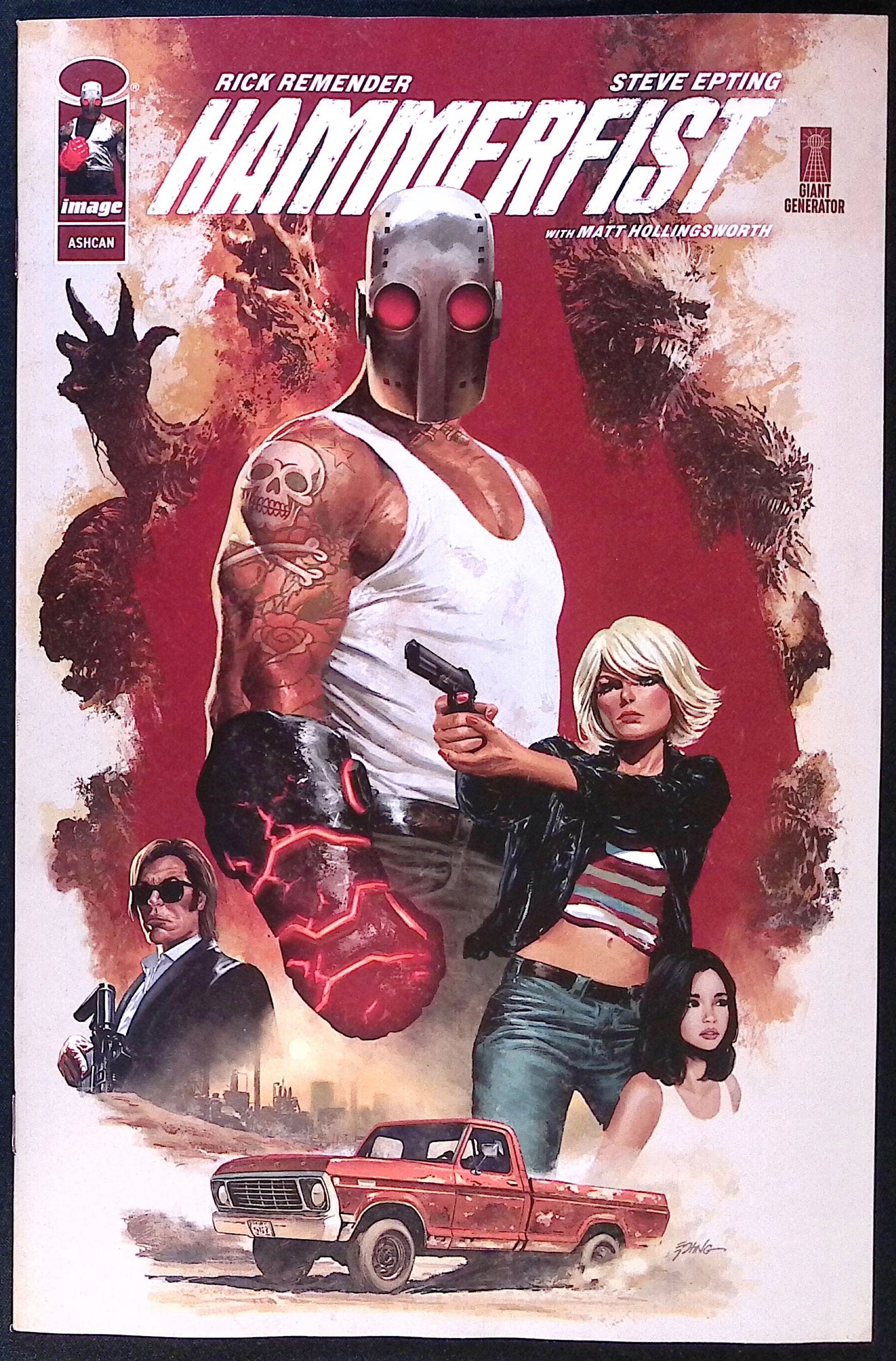 Hammerfist #1 Ashcan Promo 2026 BN