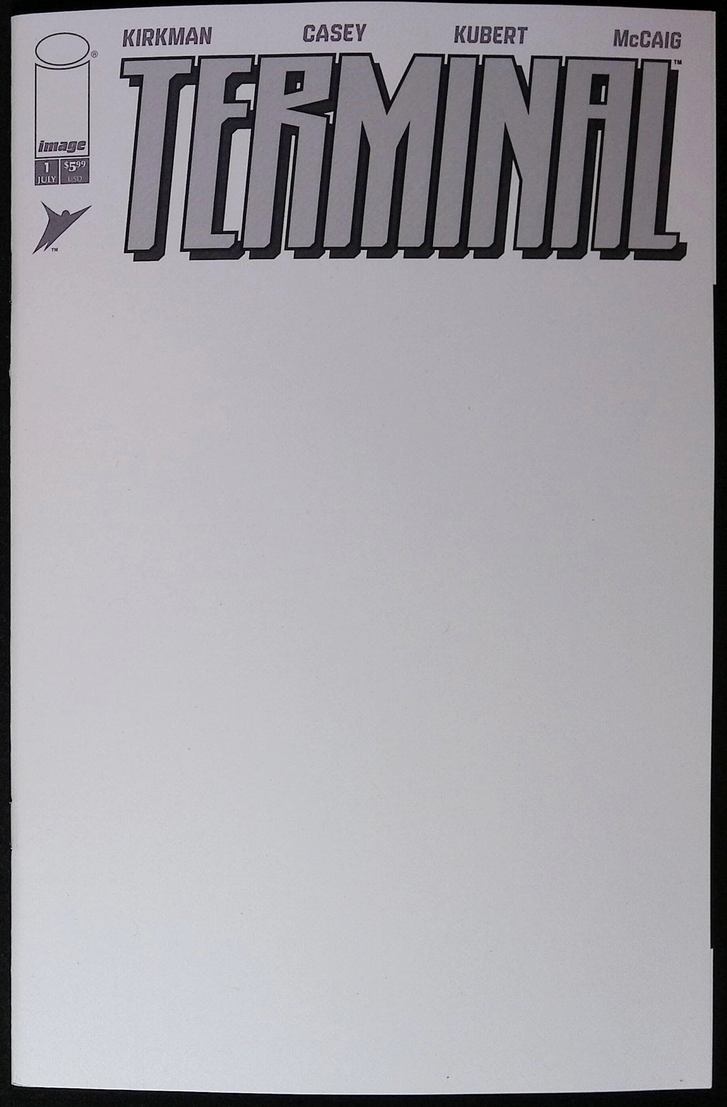 Terminal # 1 Cover J Blank Variant First Printing 2026 BN