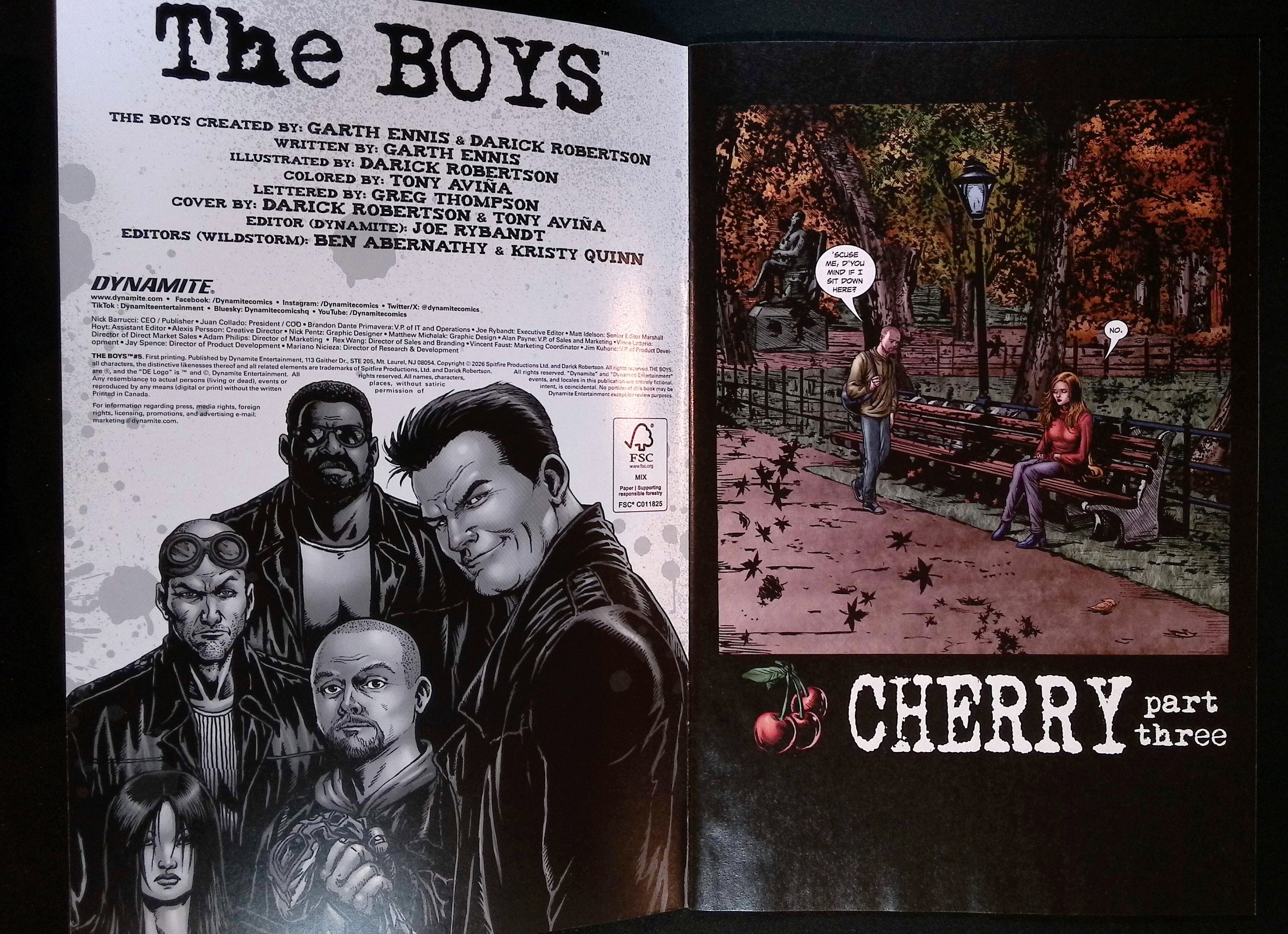 The Boys # 5 2026 BN
