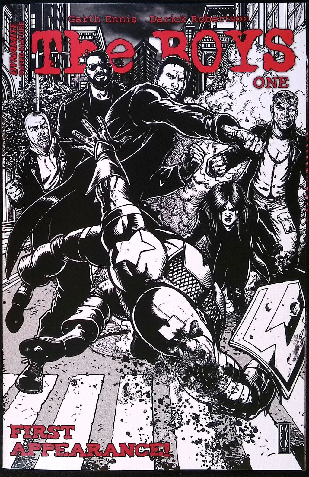 The Boys # 1 The Sketch Variant Rare 2026 BN