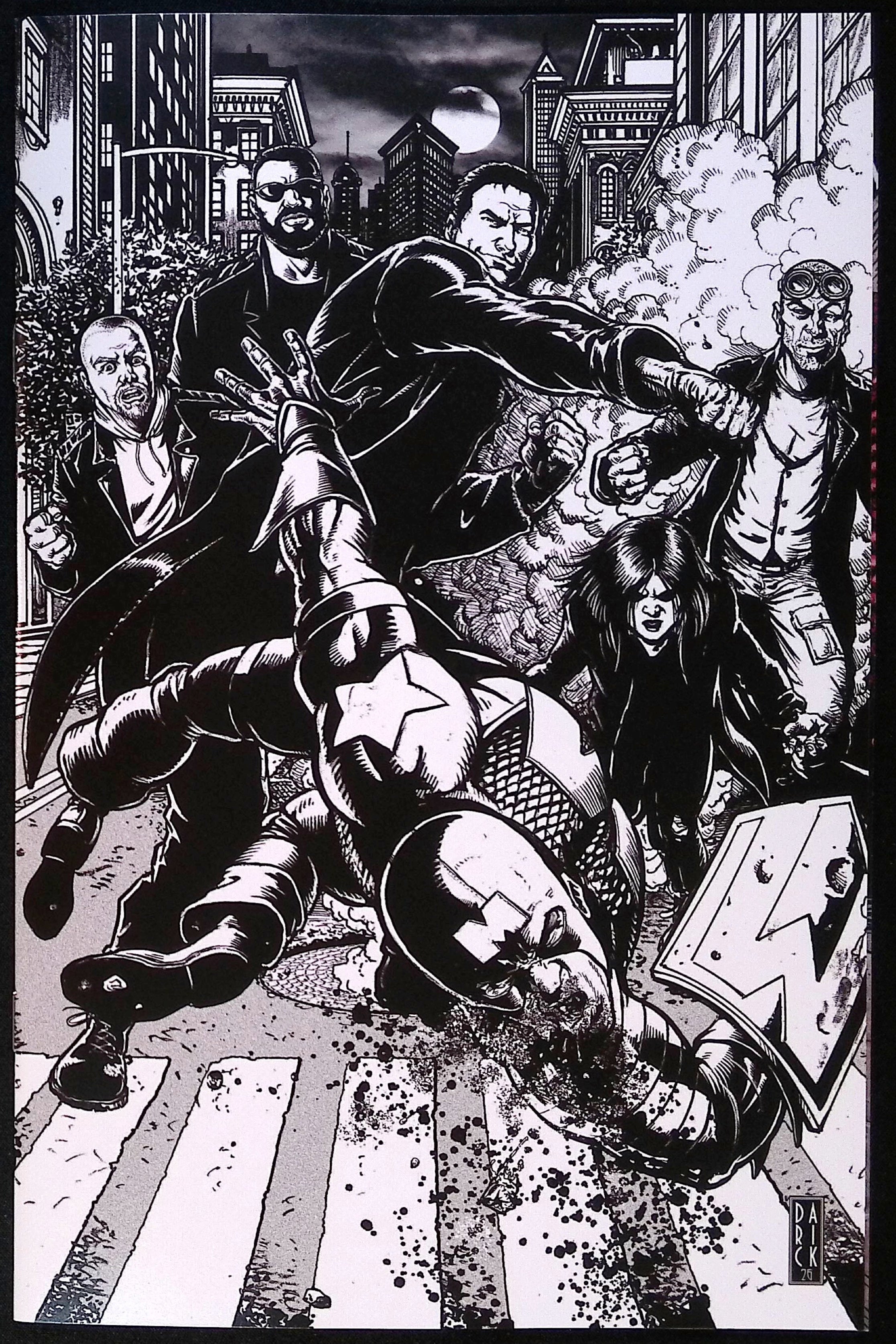 The Boys # 1 The Virgin Sketch Variant Ultra-Rare 2026 BN