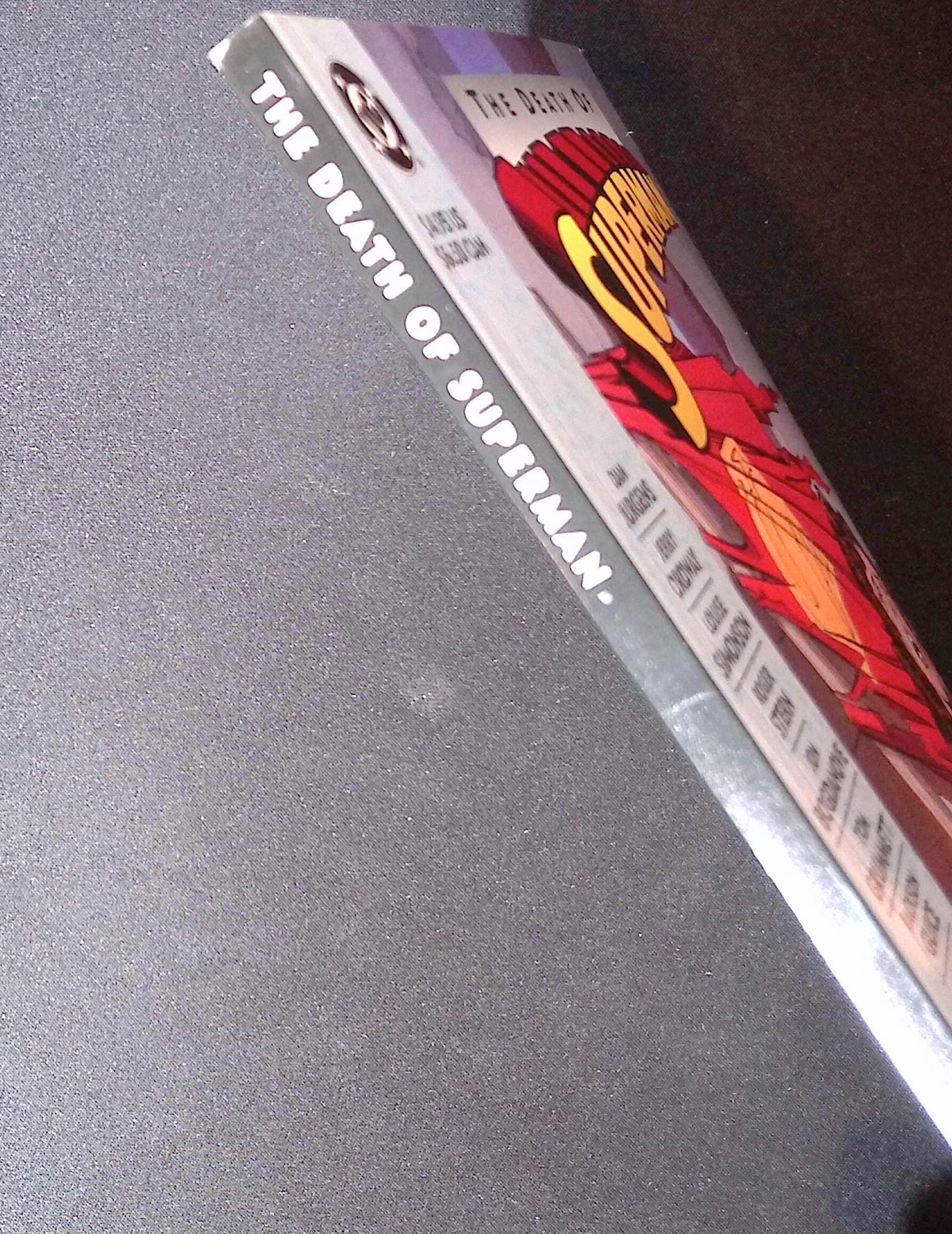 The Death of Superman Comic Book 1st Edition Print 1993 NM-