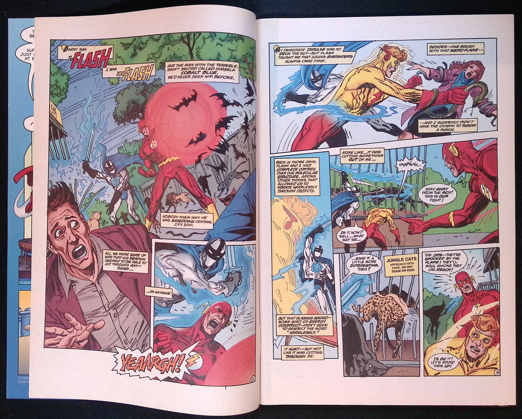Speed Force # 1 First Appearance of Cobalt Blue Malcolm Thawne 1997 VG