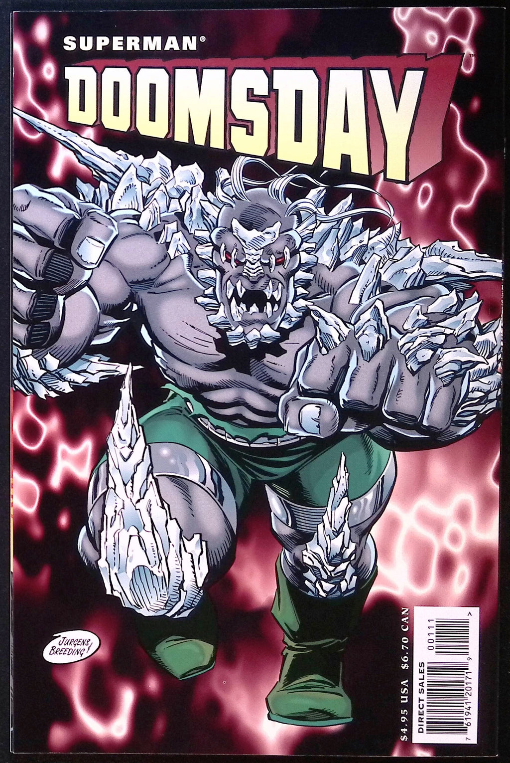 Superman/Doomsday: Hunter/Prey # 1 1994 NM-