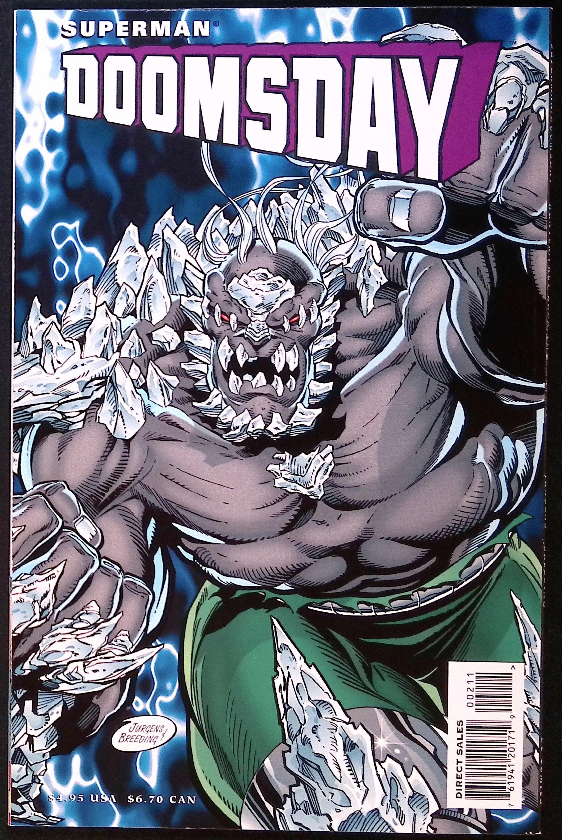 Superman/Doomsday: Hunter/Prey # 2 1994 NM