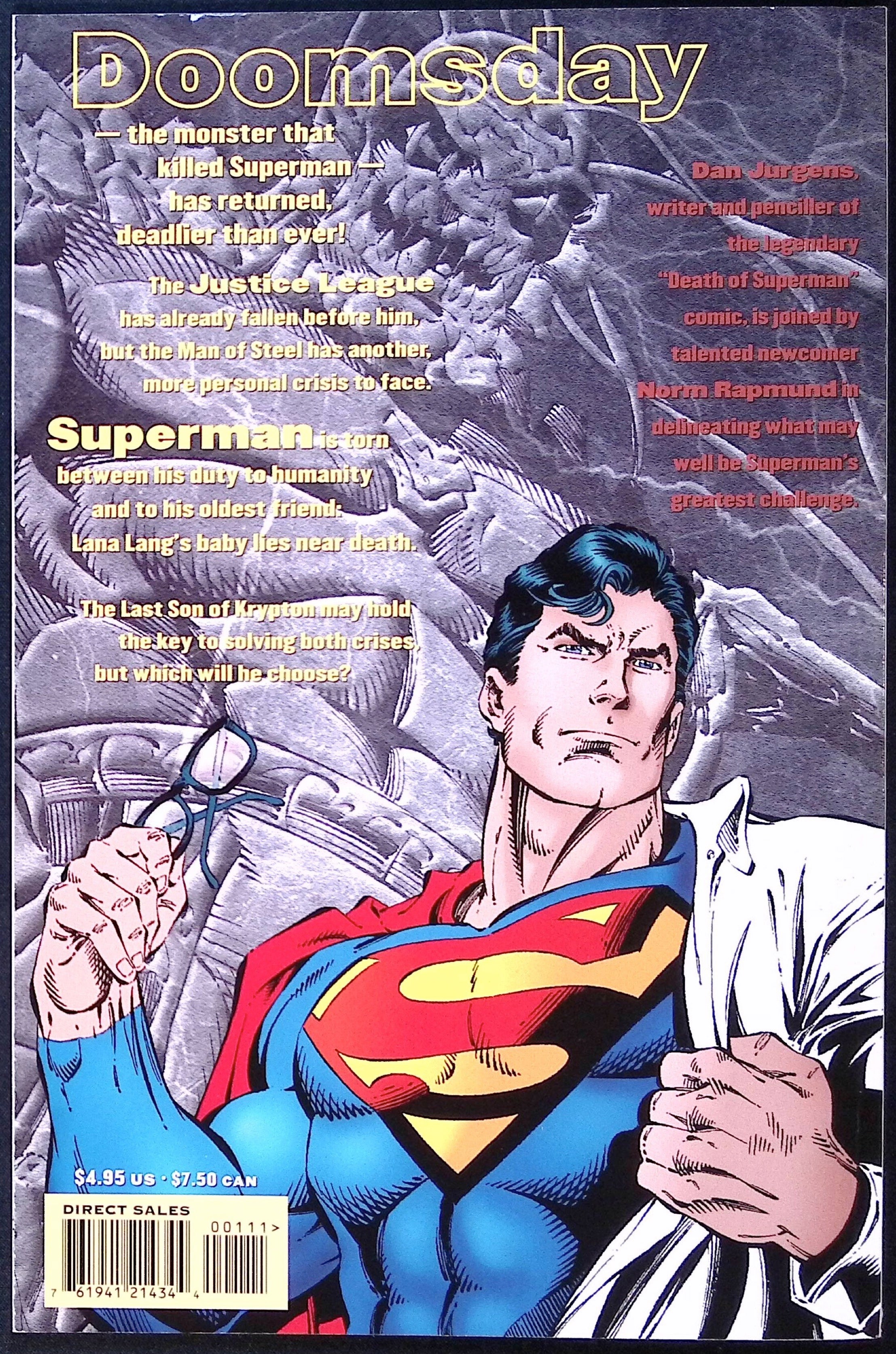 Superman: The Doomsday Wars Book One NM-