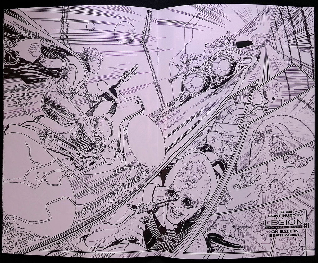 DC Legion of Super-Heroes Preview Next Level All In 2026 Exclusive Ashcan Special Edition BN