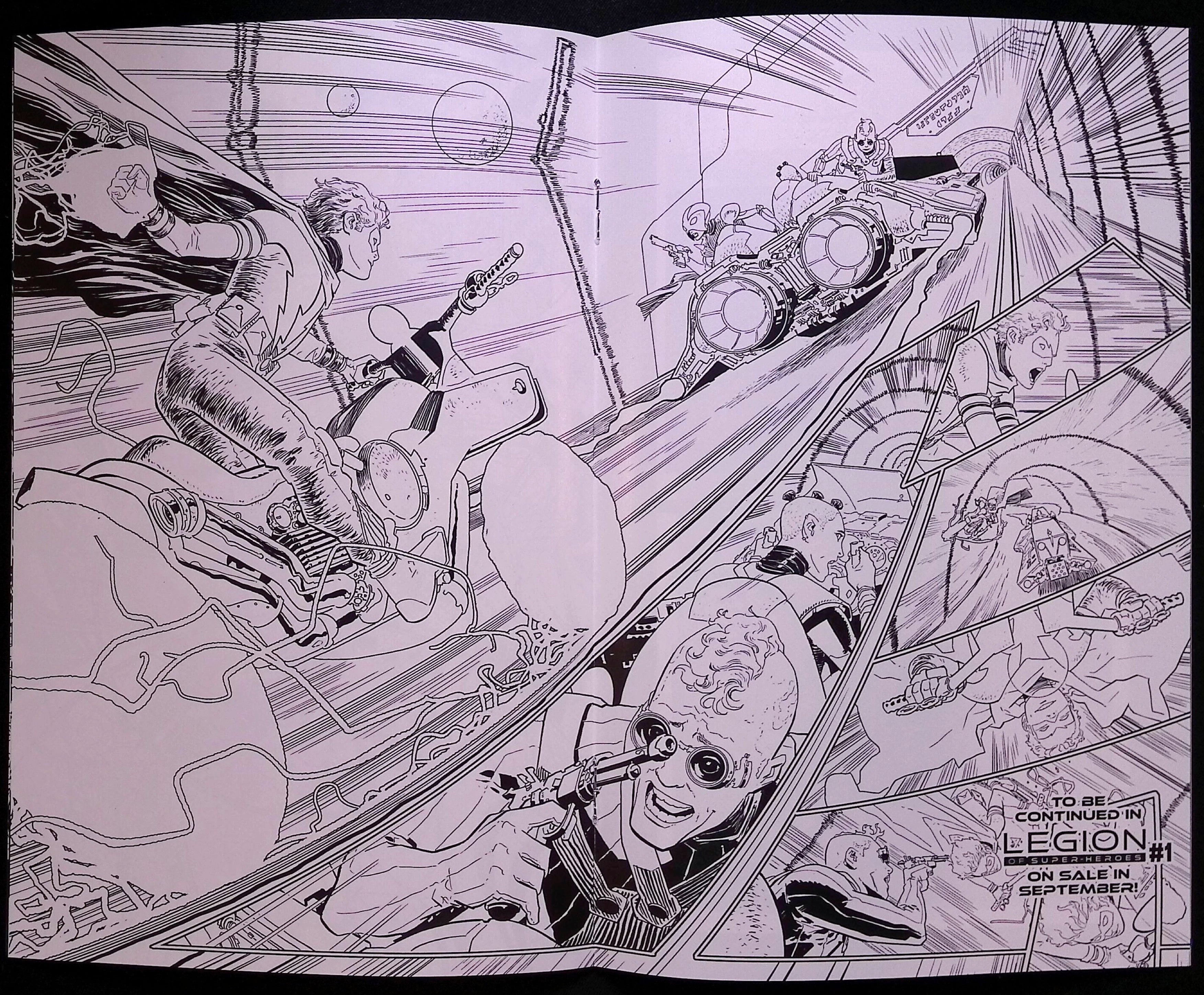 DC Legion of Super-Heroes Preview Next Level All In 2026 Exclusive Ashcan Special Edition BN