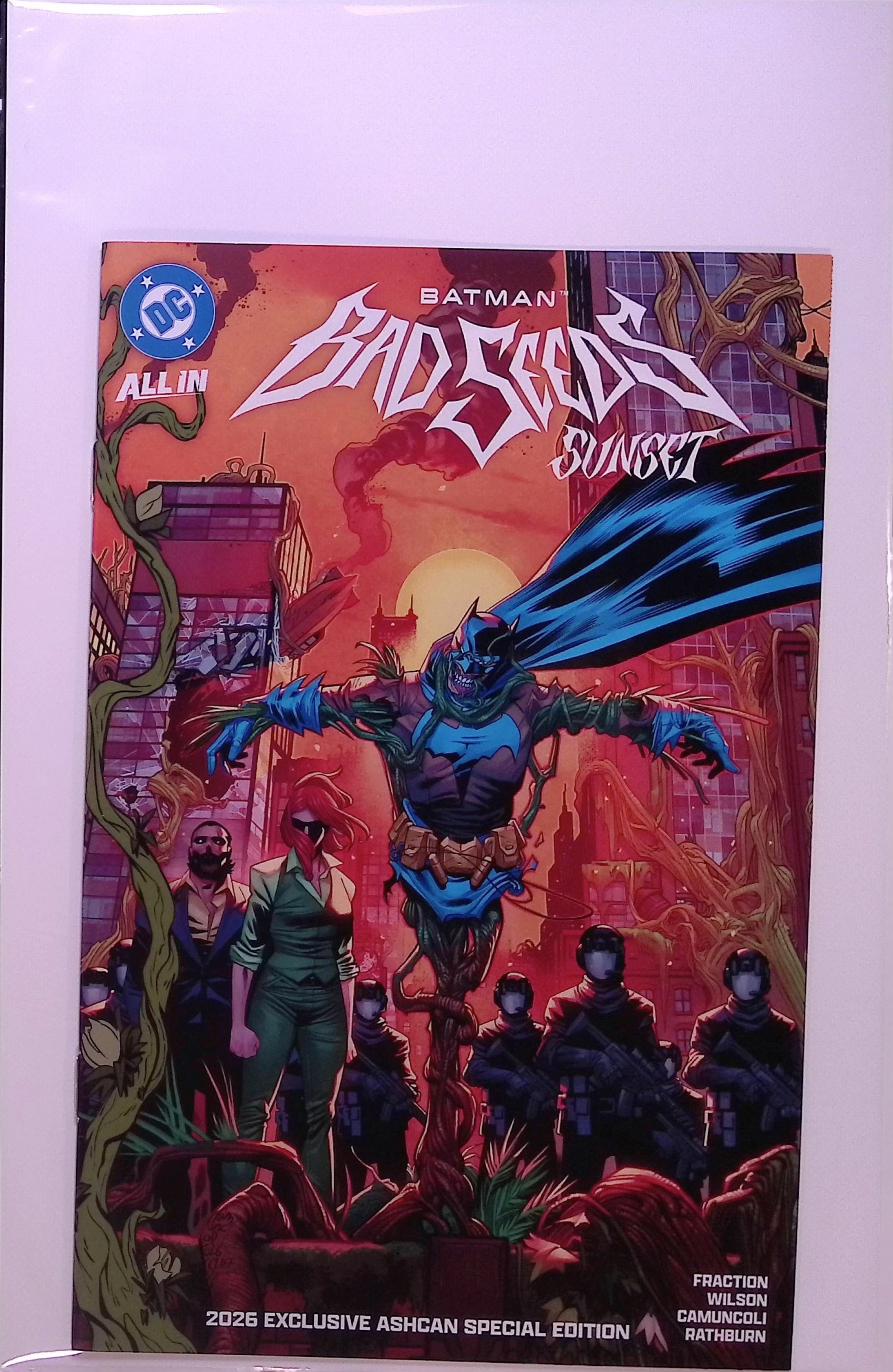 Batman: Bad Seeds – Sunset #1 San Diego Comic-Con 2026 Exclusive Ashcan Special Edition BN