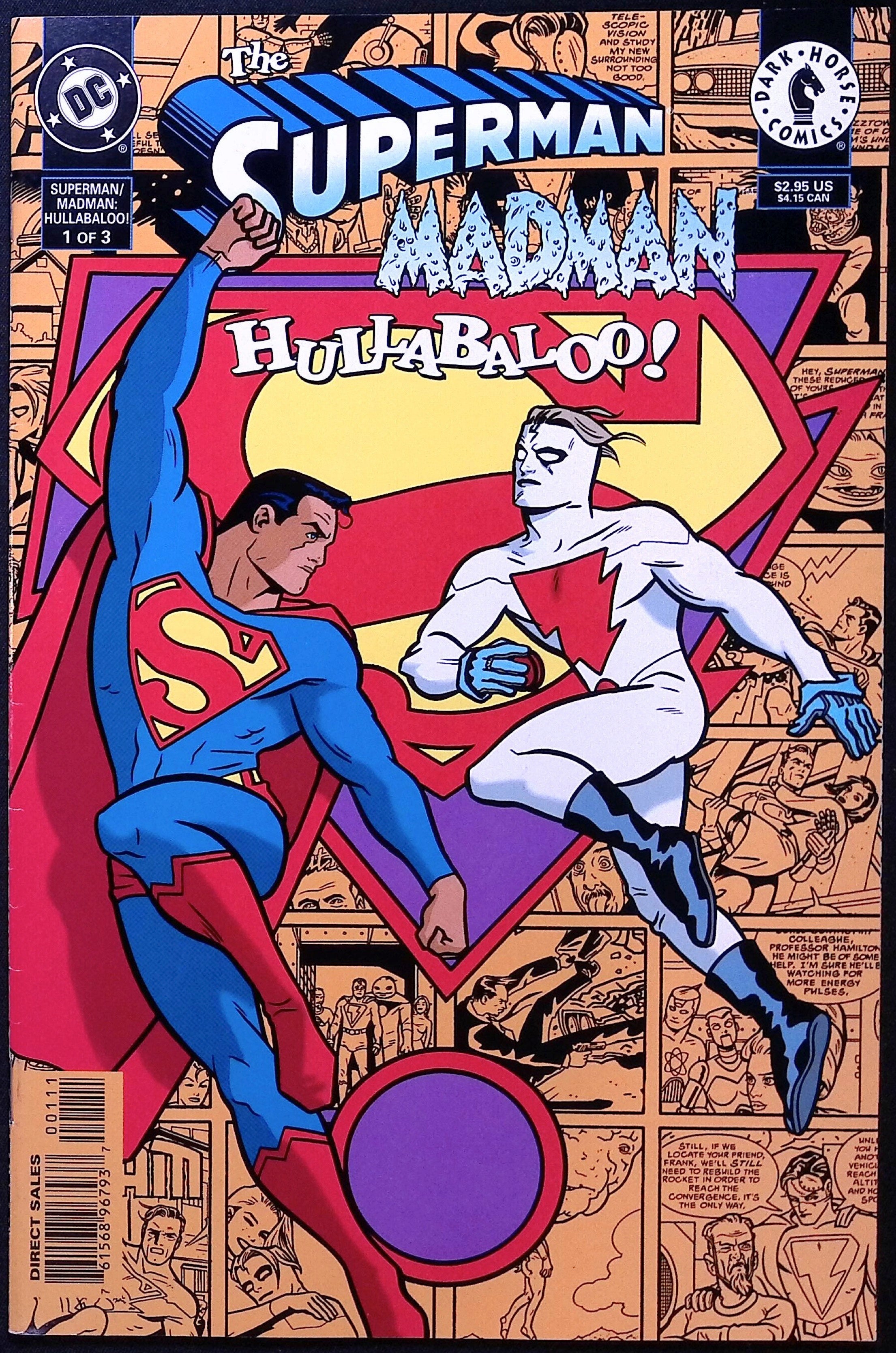 The Superman/Madman Hullabaloo! # 1 1997 VF/NM
