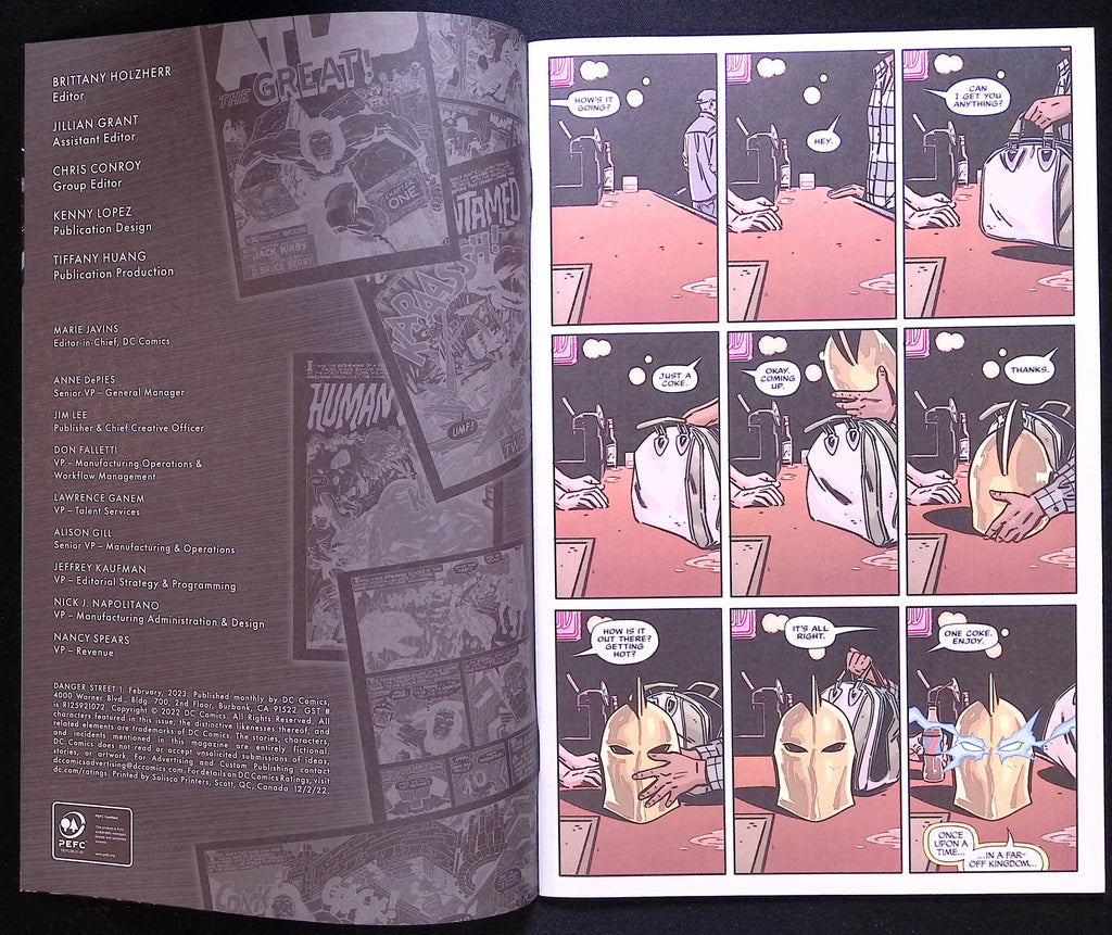 Danger Street # 1 2022 NM-