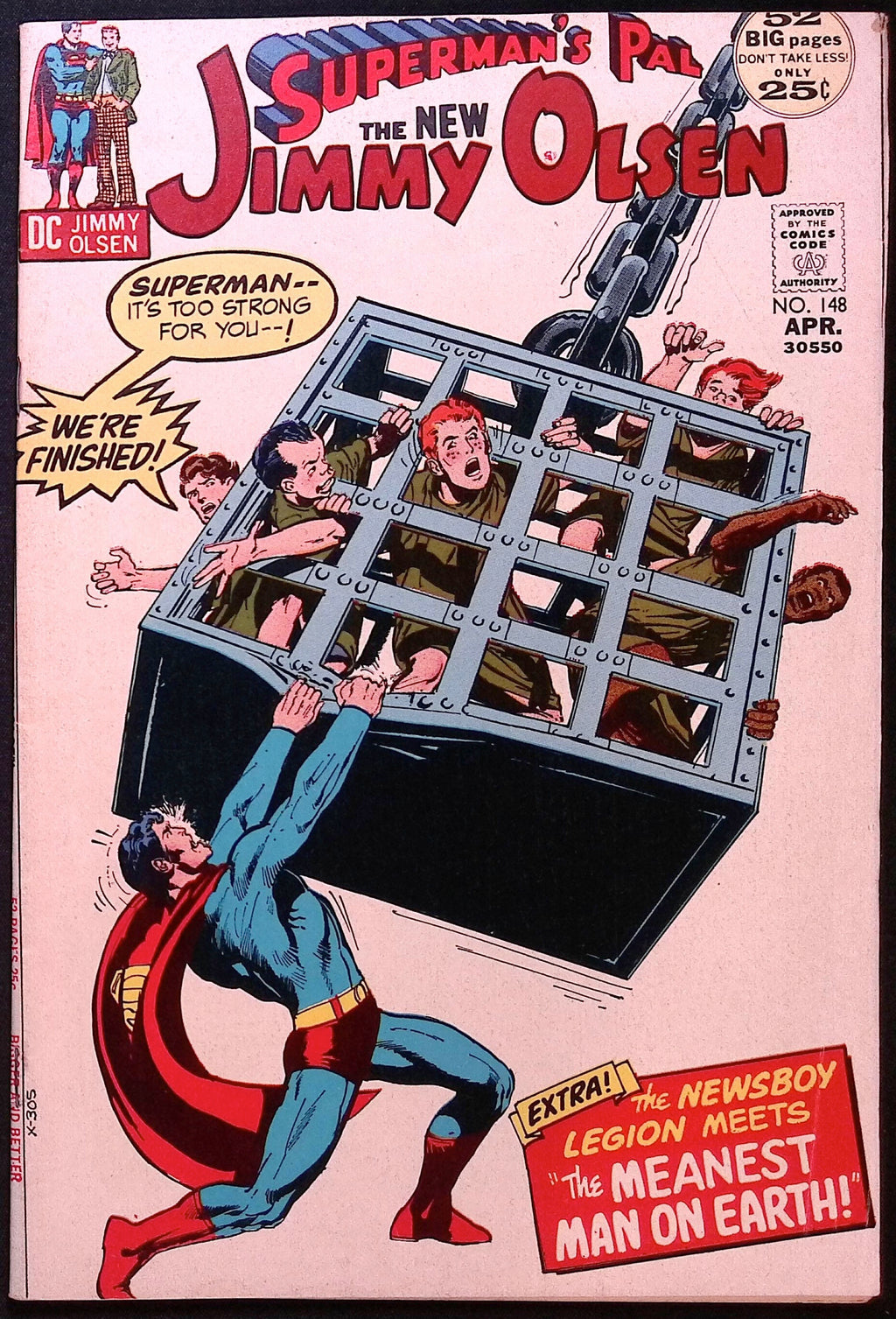 Superman's Pal Jimmy Olsen # 148 1972 VG+