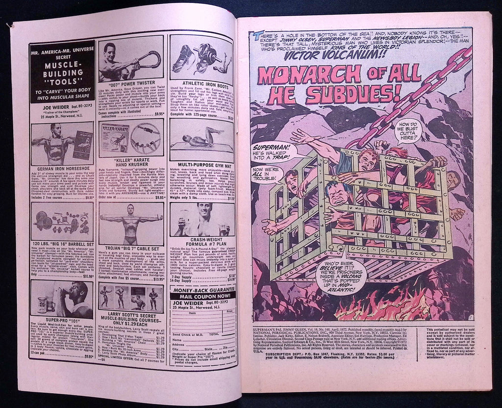 Superman's Pal Jimmy Olsen # 148 1972 VG+