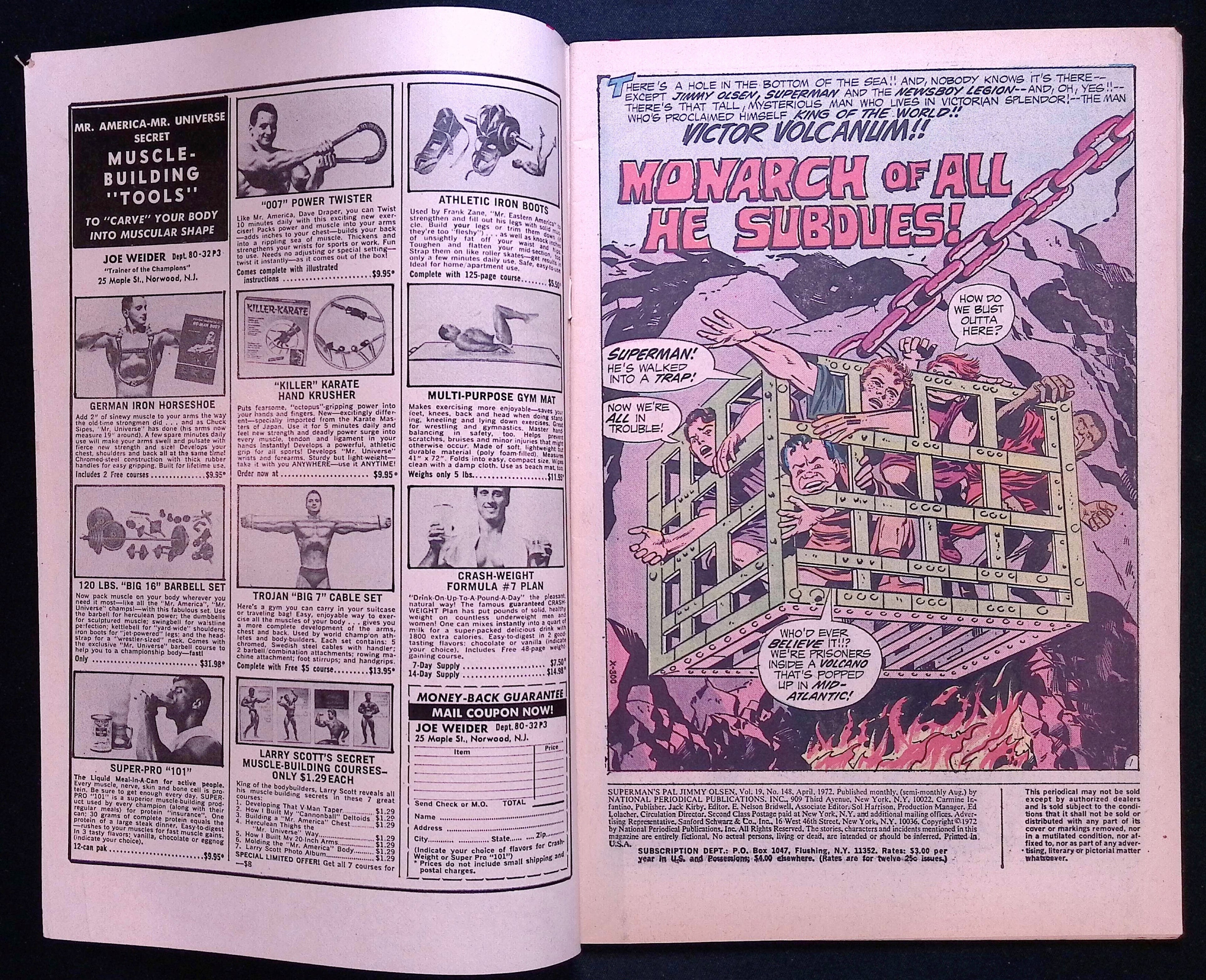 Superman's Pal Jimmy Olsen # 148 1972 VG+