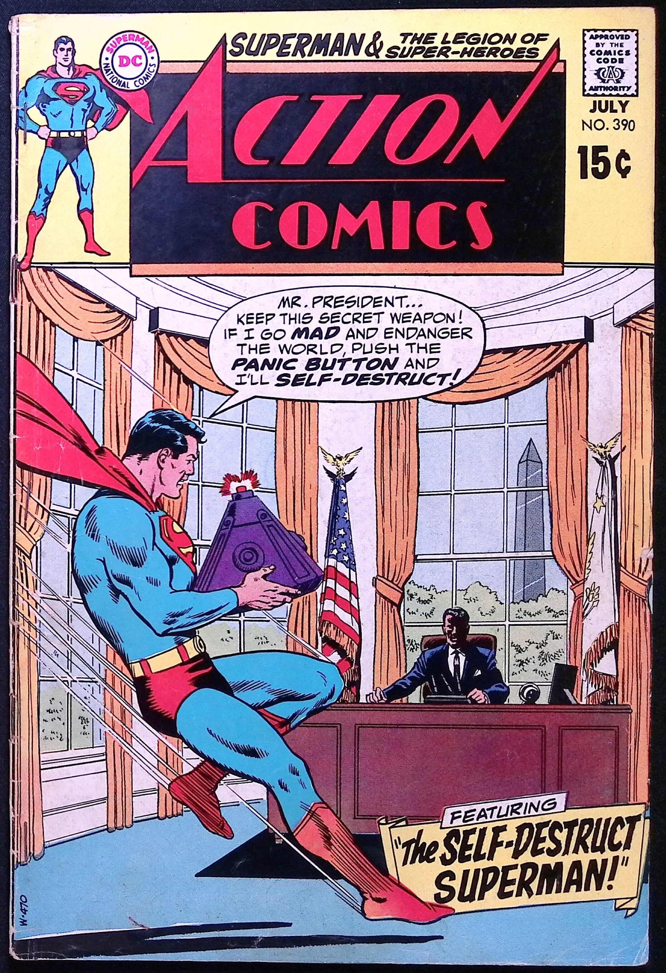 Action Comics # 390 1970 VG