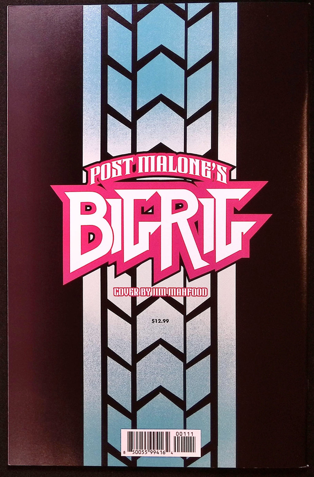 Post Malone's Big Rig # 1 Mahfood One-Per-Box Thank You Variant 2025 NM-