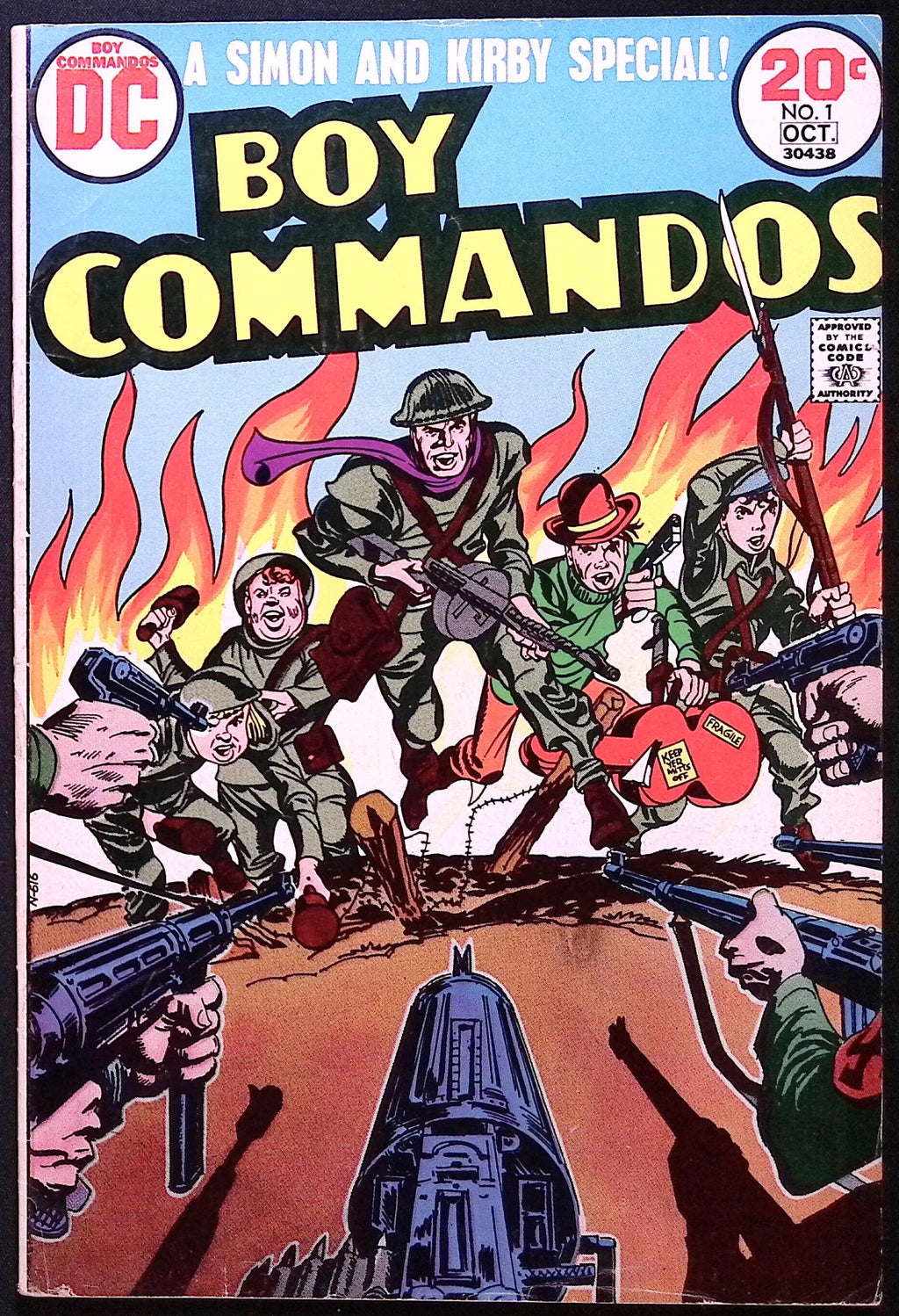 Boy Commandos # 1 1973 FN