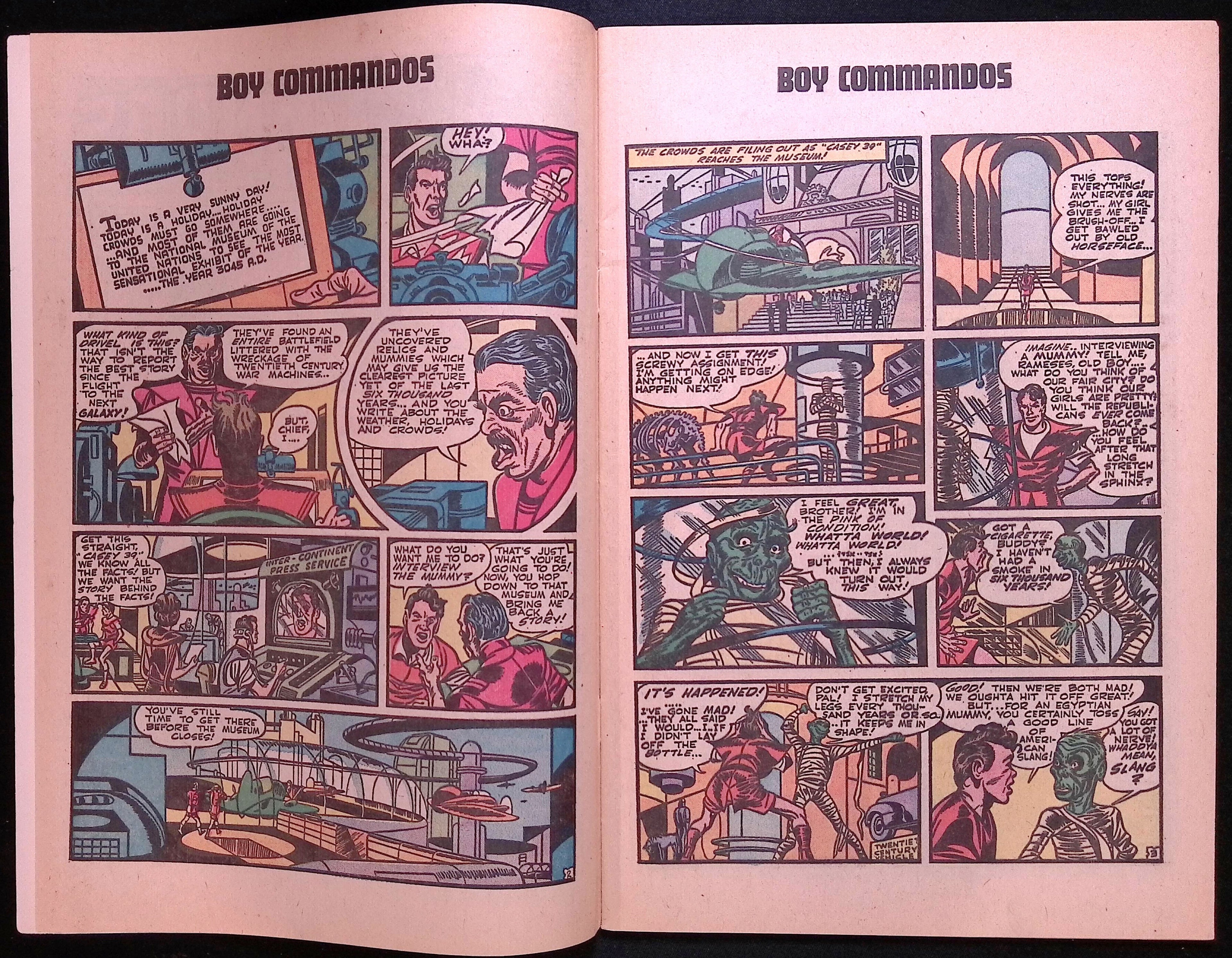 Boy Commandos # 1 1973 FN