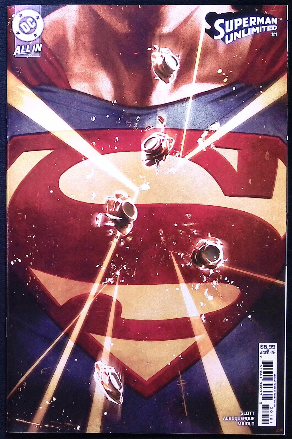 Superman Unlimited # 1 Cover E Sebastian Fiumara Variant First Printing 2025 NM