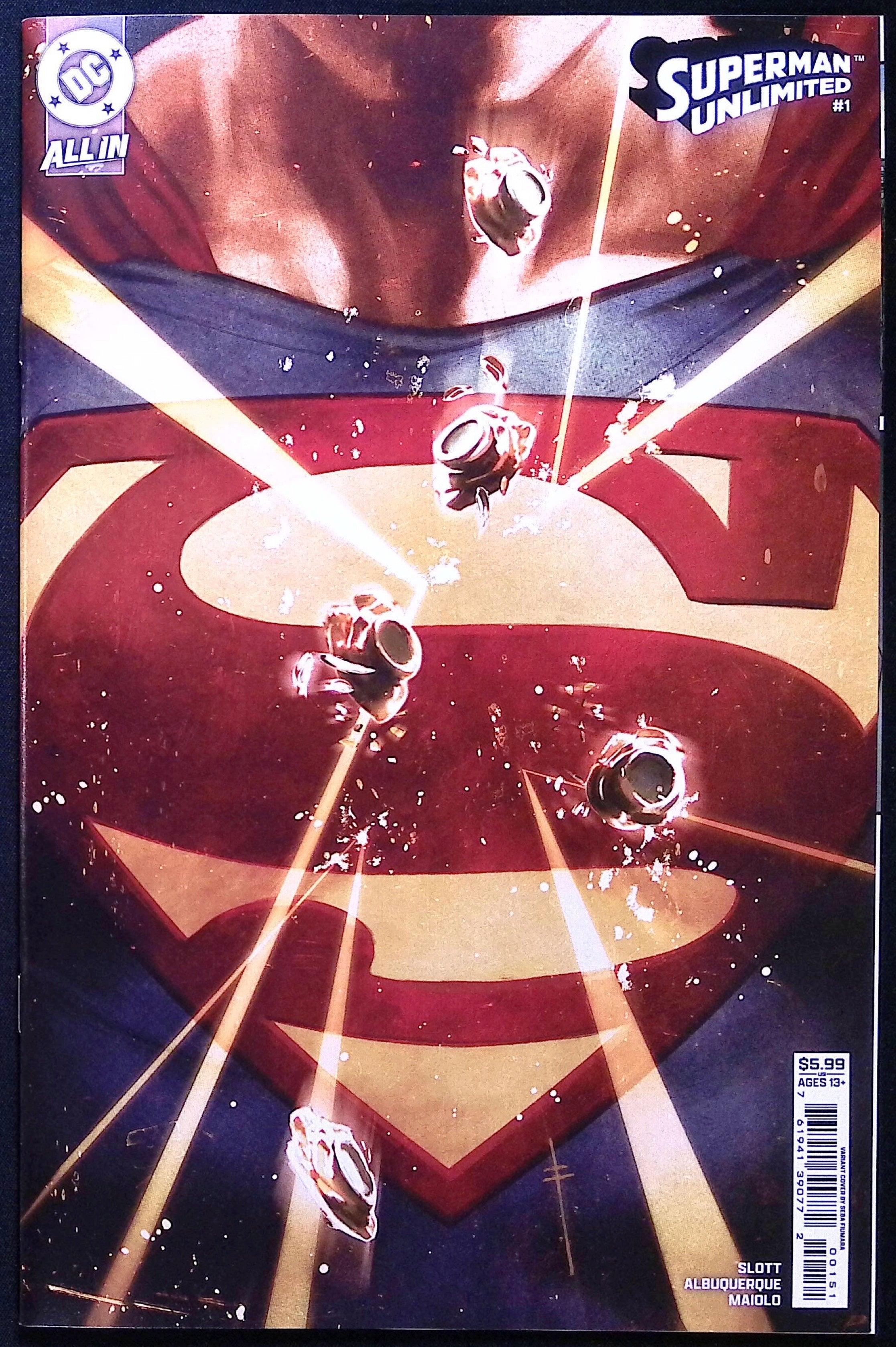 Superman Unlimited # 1 Cover E Sebastian Fiumara Variant First Printing 2025 NM