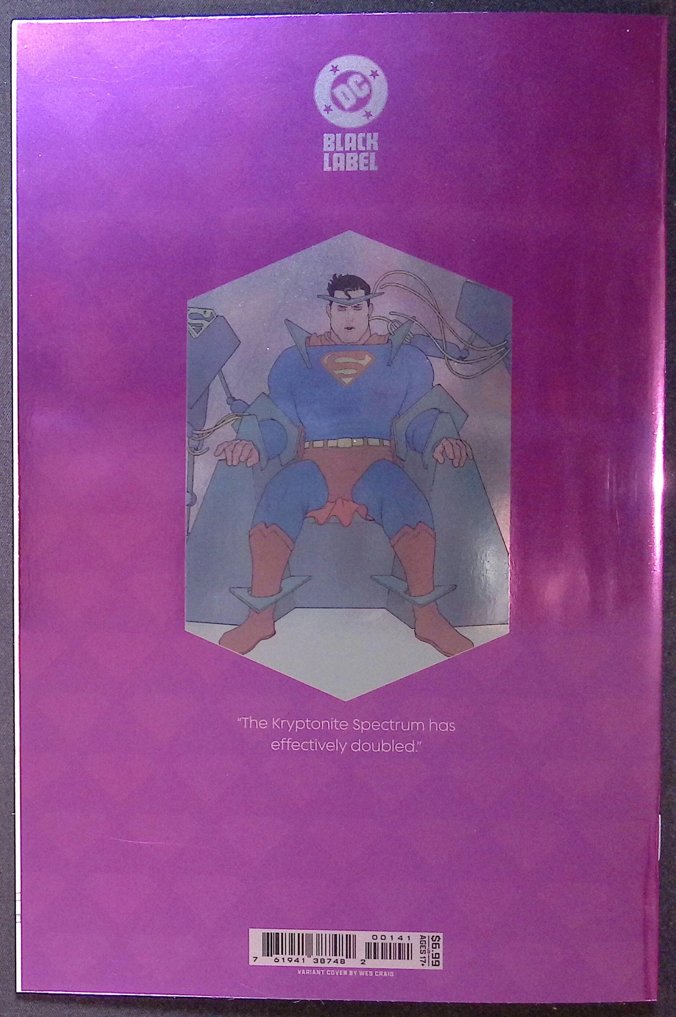 Superman: The Kryptonite Spectrum # 1 Foil Variant 2025 NM