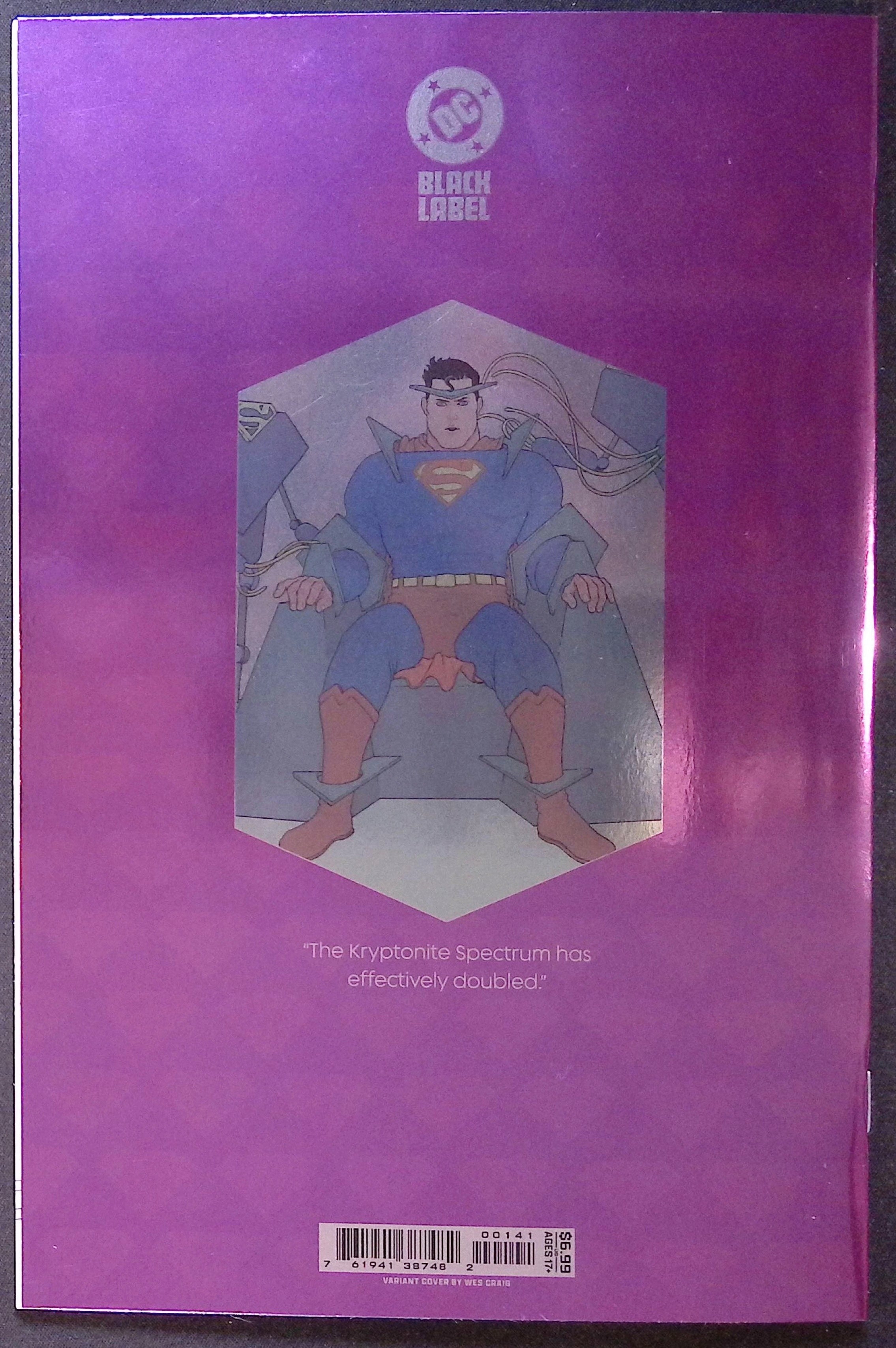 Superman: The Kryptonite Spectrum # 1 Foil Variant 2025 NM