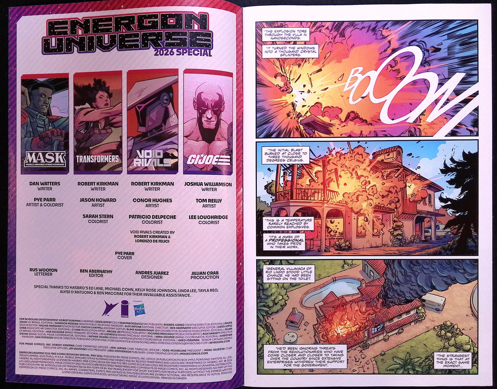 Energon Universe FCBD 2026 Special #1 NM-