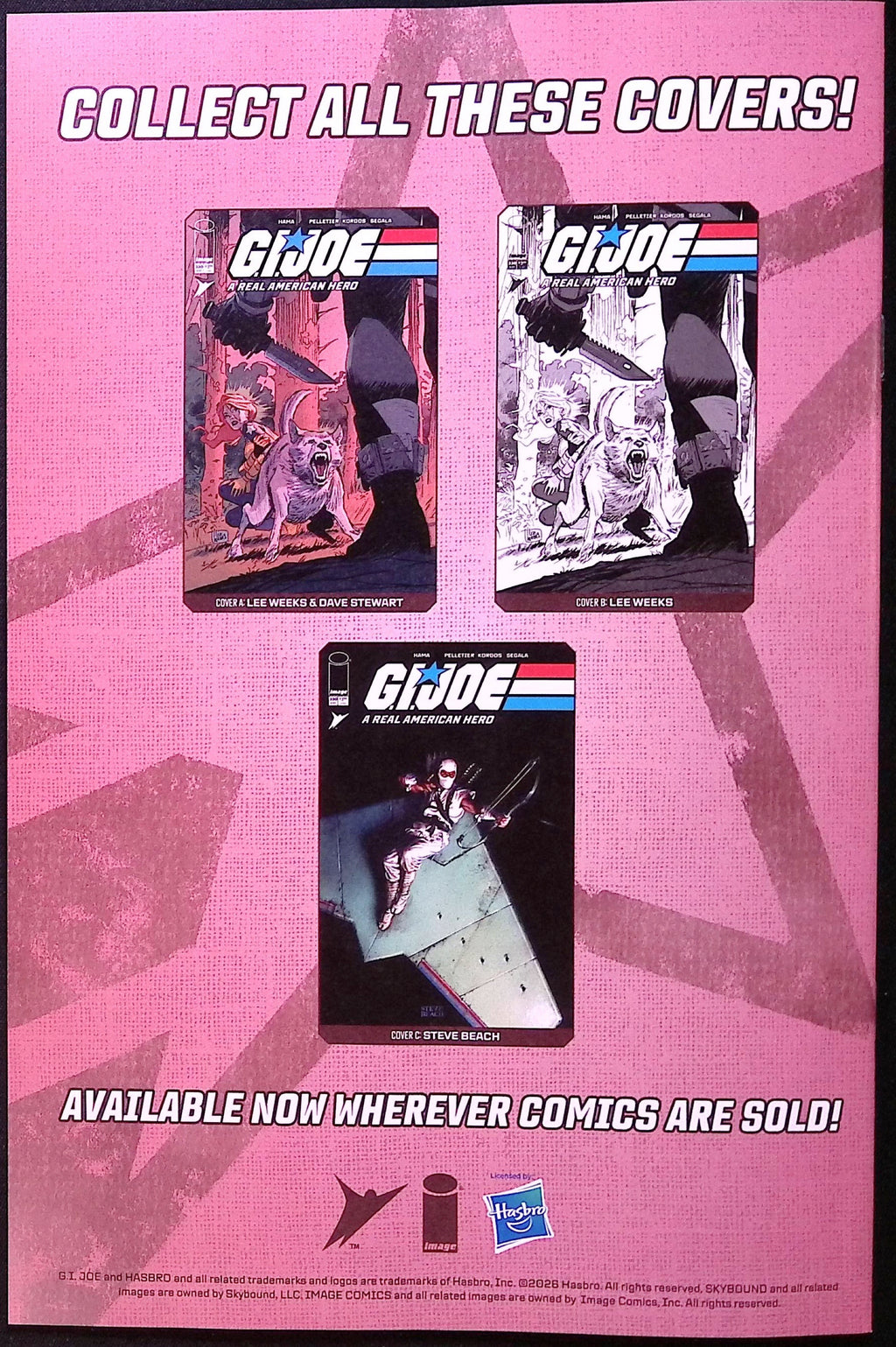 G.I. Joe: A Real American Hero #330 Second Printing 2026 BN