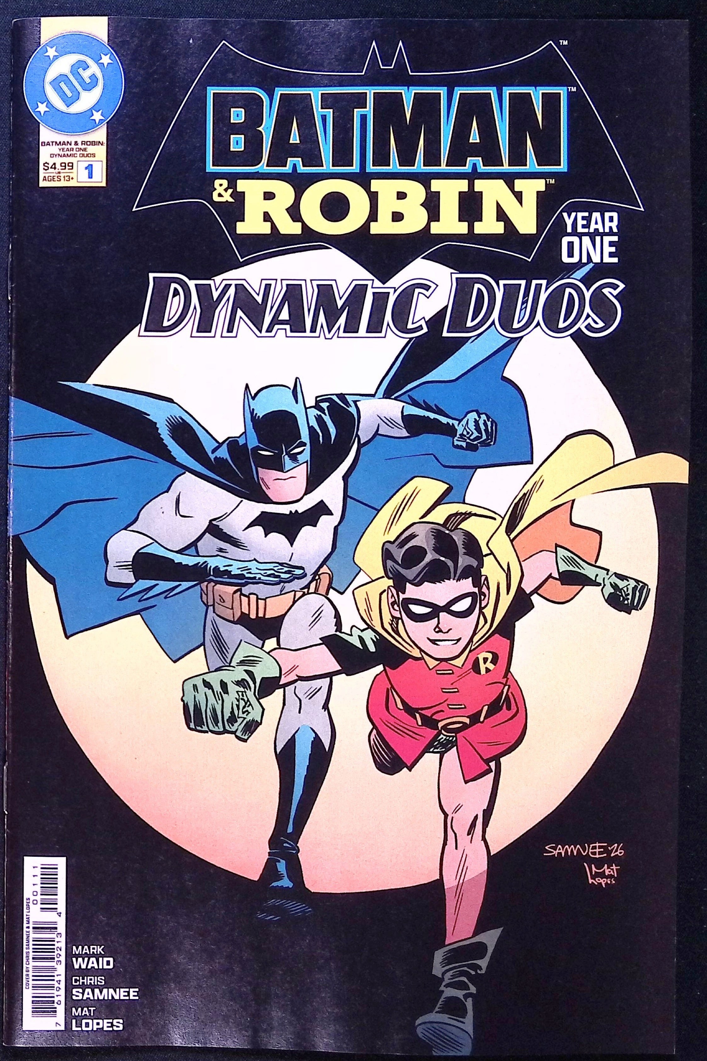 Batman & Robin: Year One Dynamic Duos # 1 Cover A First Printing 2026 BN