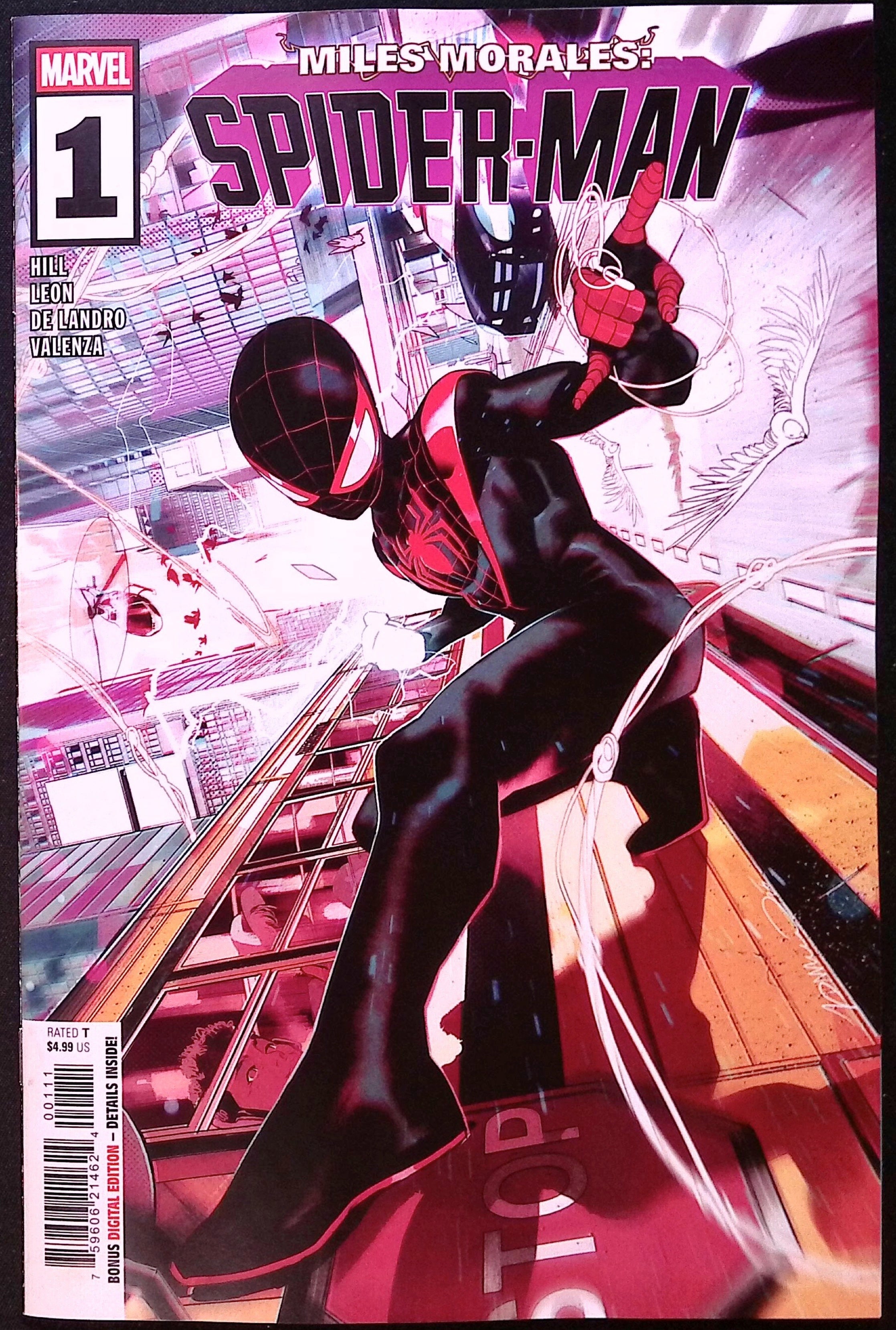 Miles Morales: Spider-Man # 1 Main Cover Simone Di Meo 2026 BN