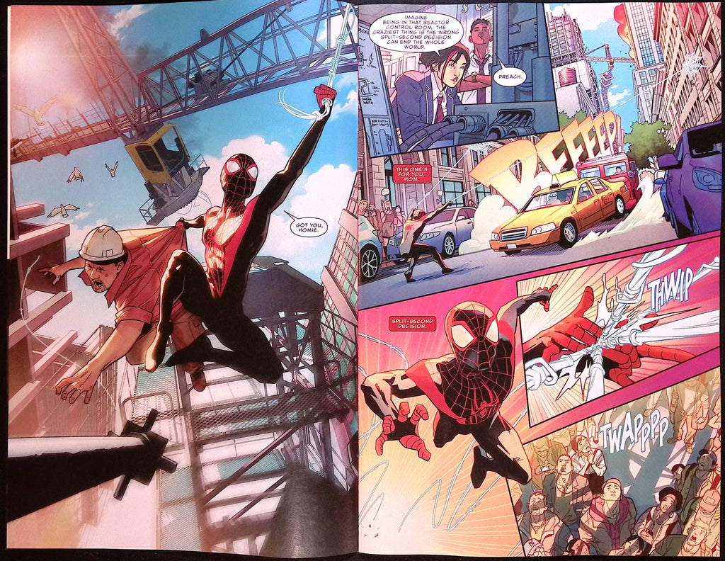 Miles Morales: Spider-Man # 1 Pere Perez Foil Variant 2026 BN